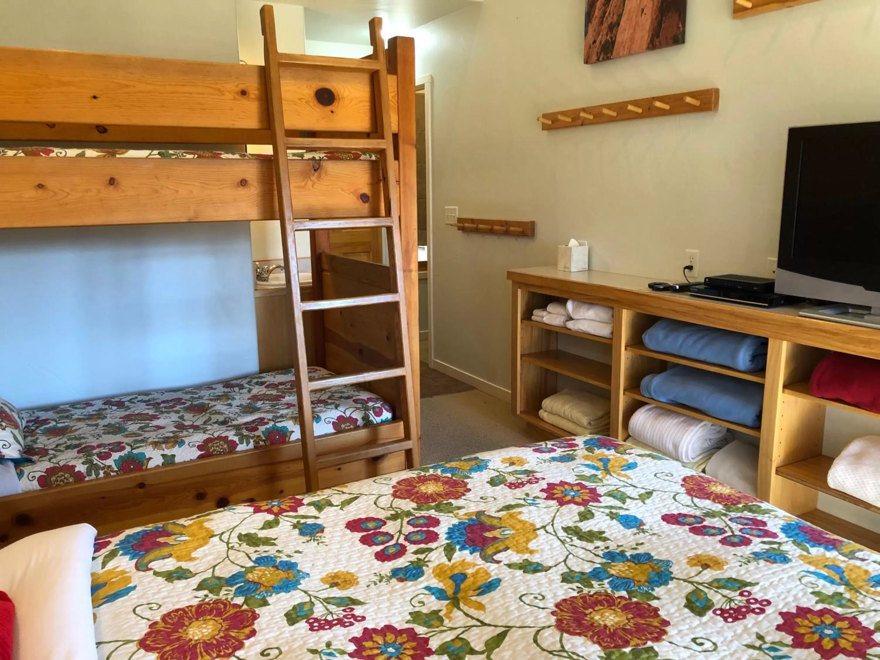 Bed in Moab Springs Ranch