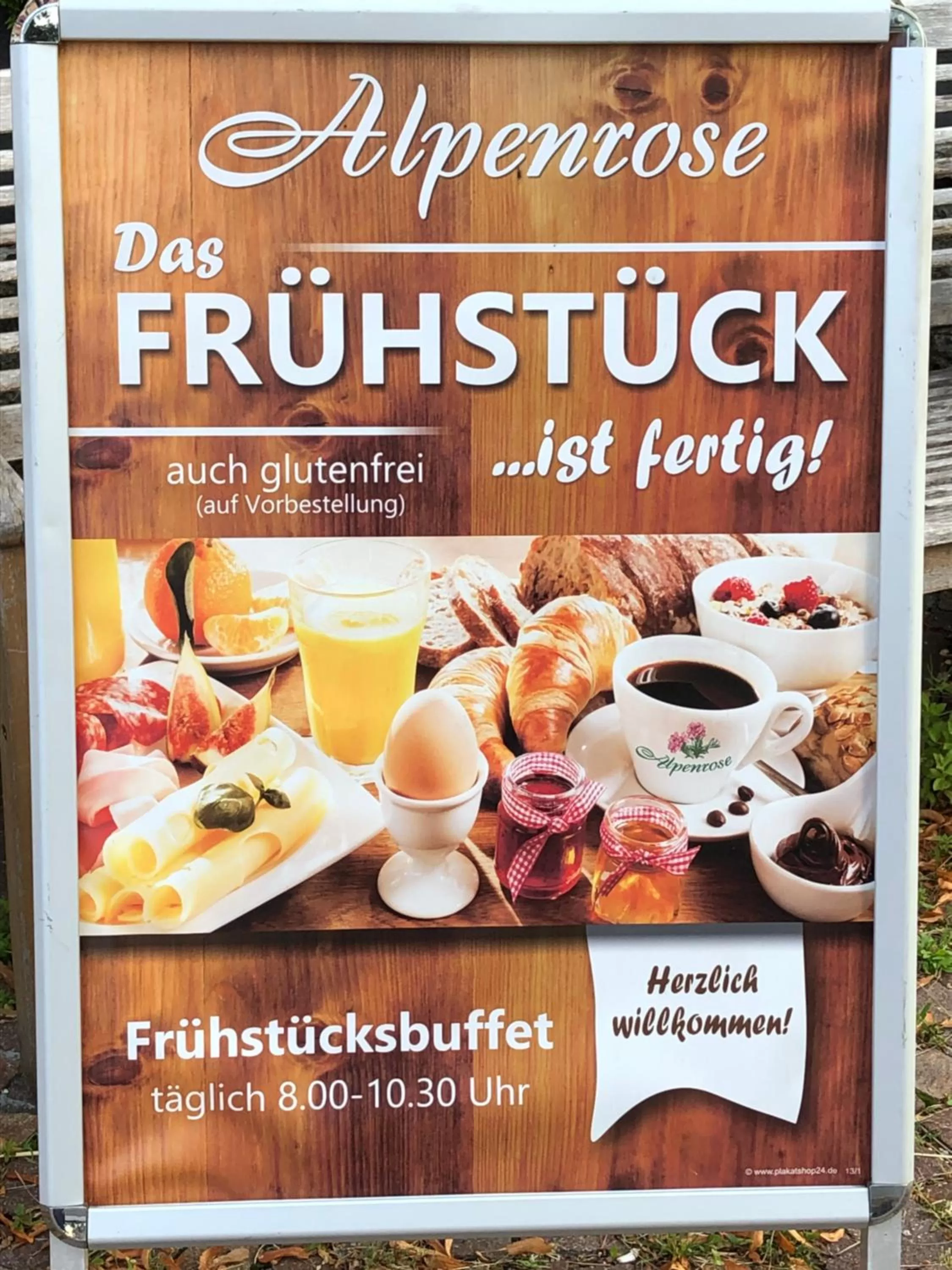 Food and drinks in Hotel Alpenrose gut schlafen & frühstücken