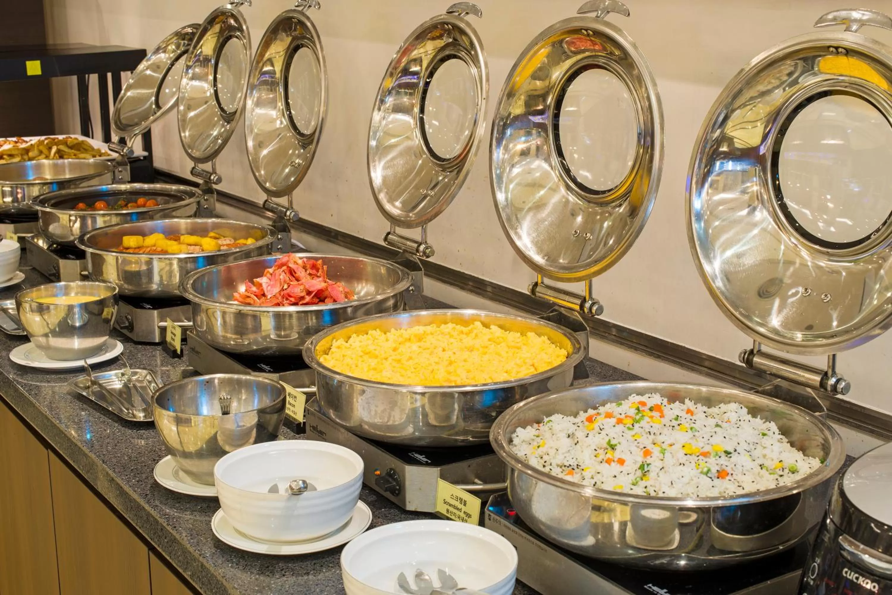 Buffet breakfast in Best Western Premier Incheon Airport Hotel