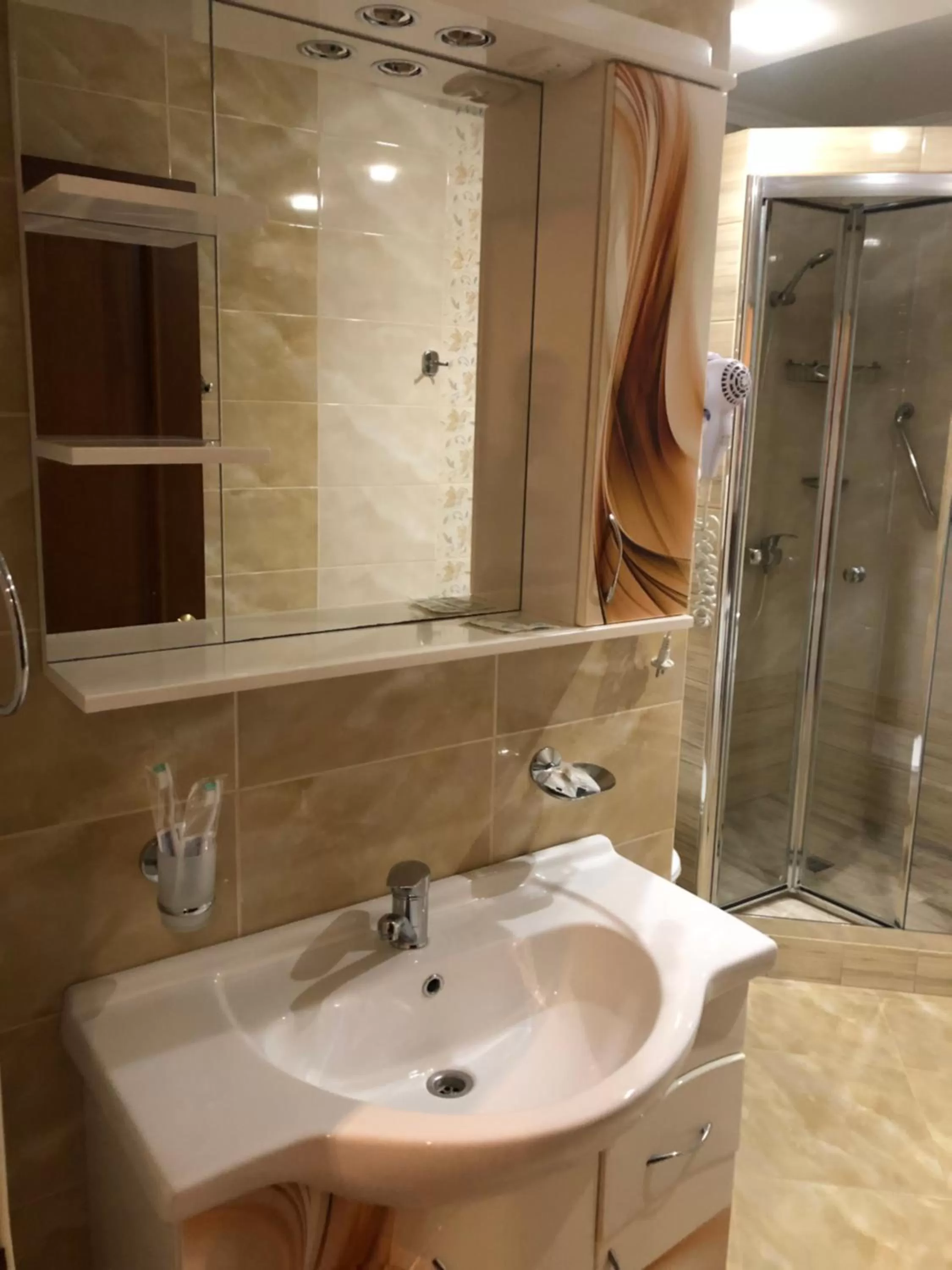 Bathroom in Motel Kurortnyy & SPA