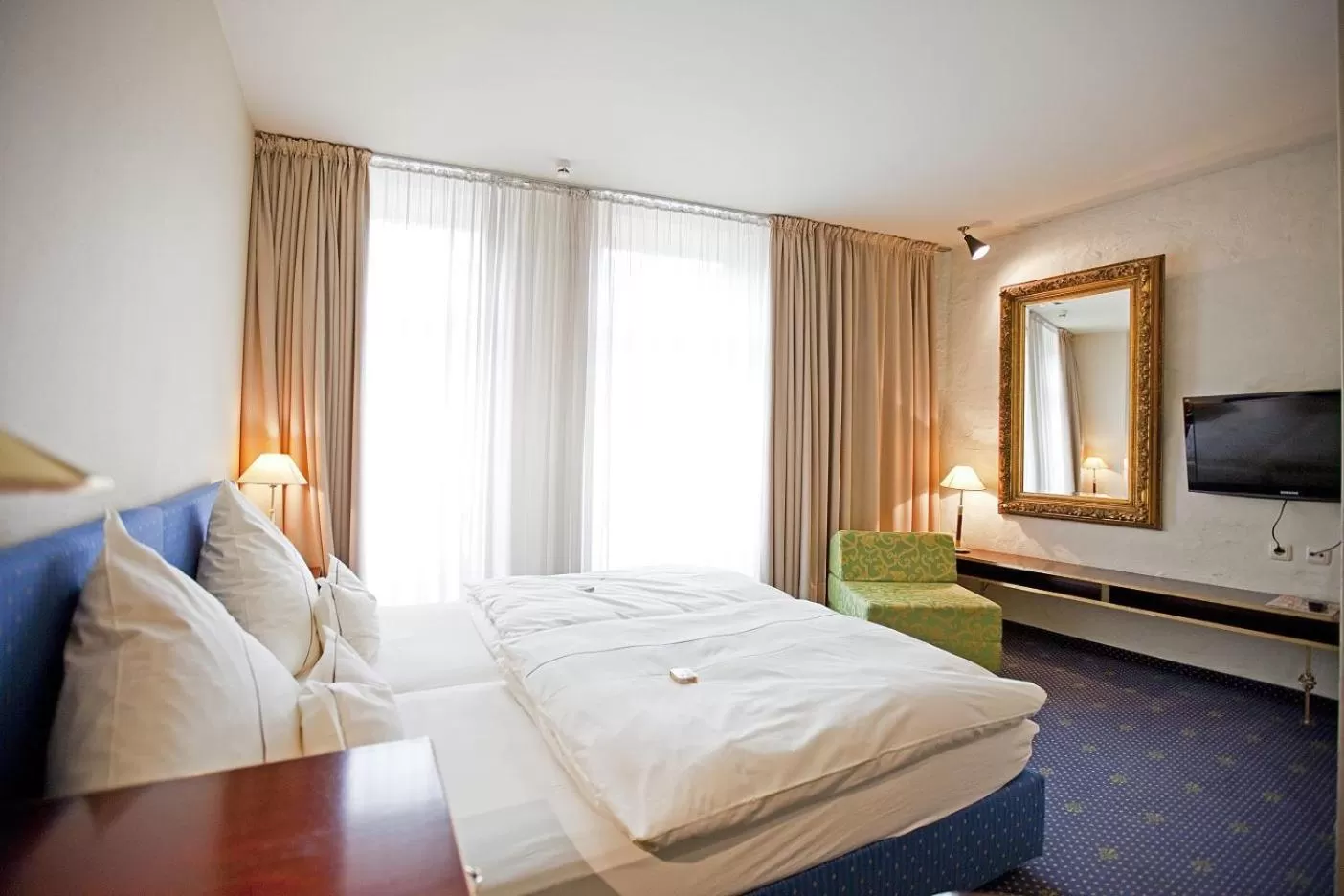 Day, Bed in Hotel Lehmeier