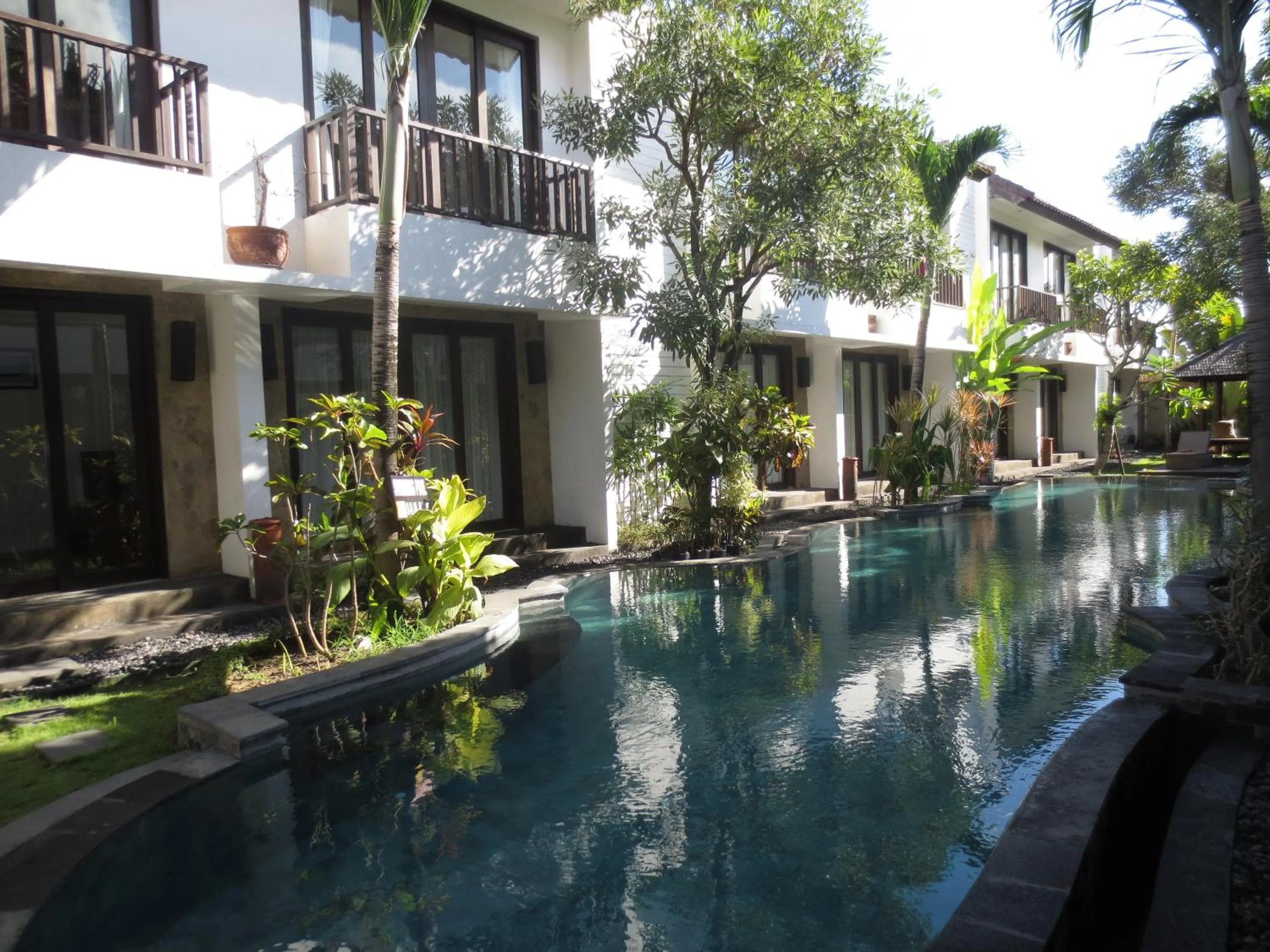 Swimming pool in Seminyak TownHouse