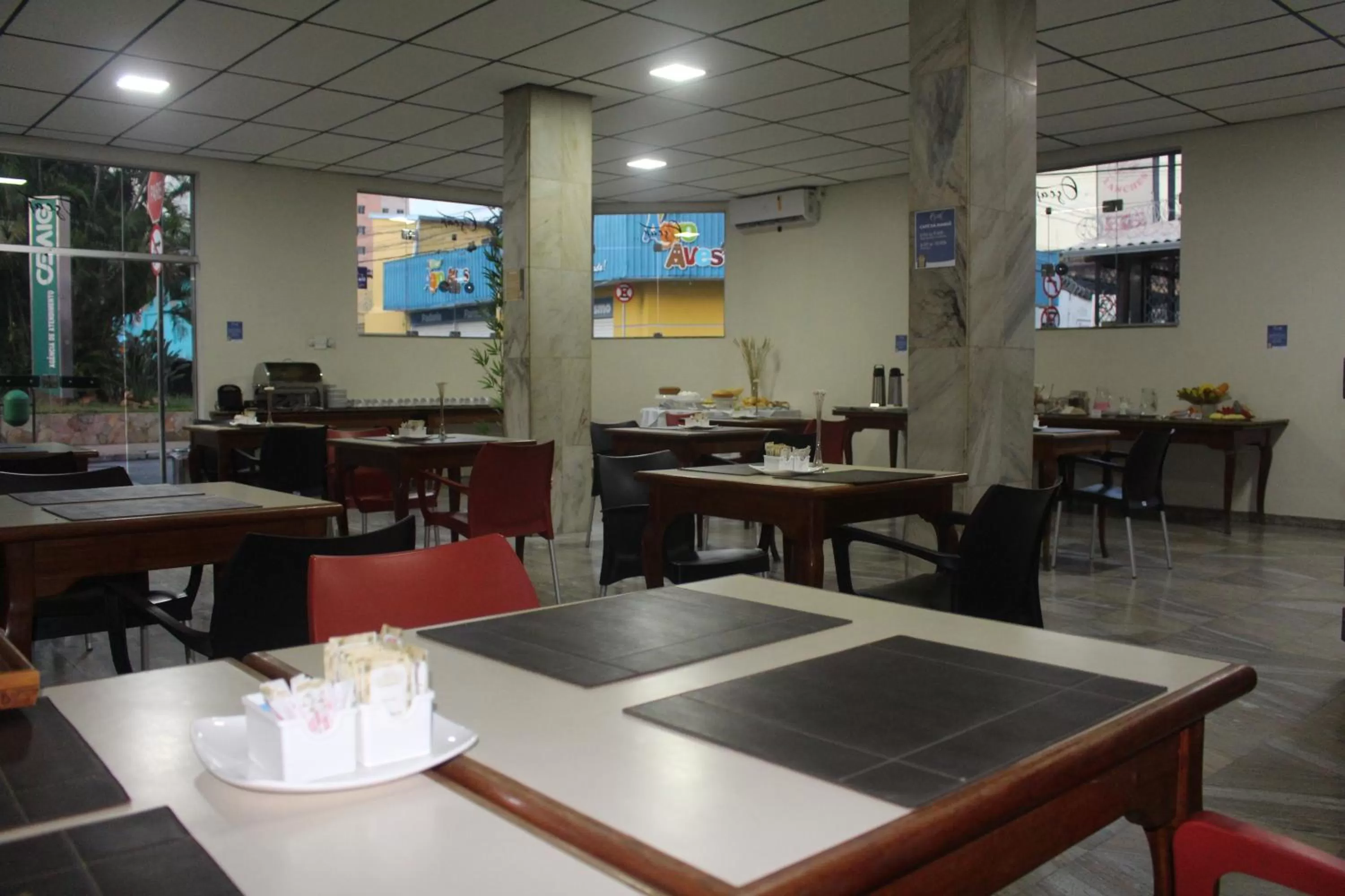 Buffet breakfast, Restaurant/Places to Eat in Hotel Oscar Econômico