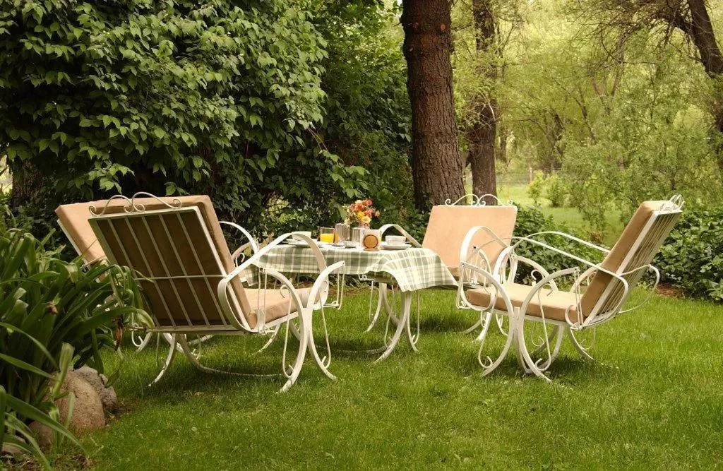 Garden in Hostería Chimehuin