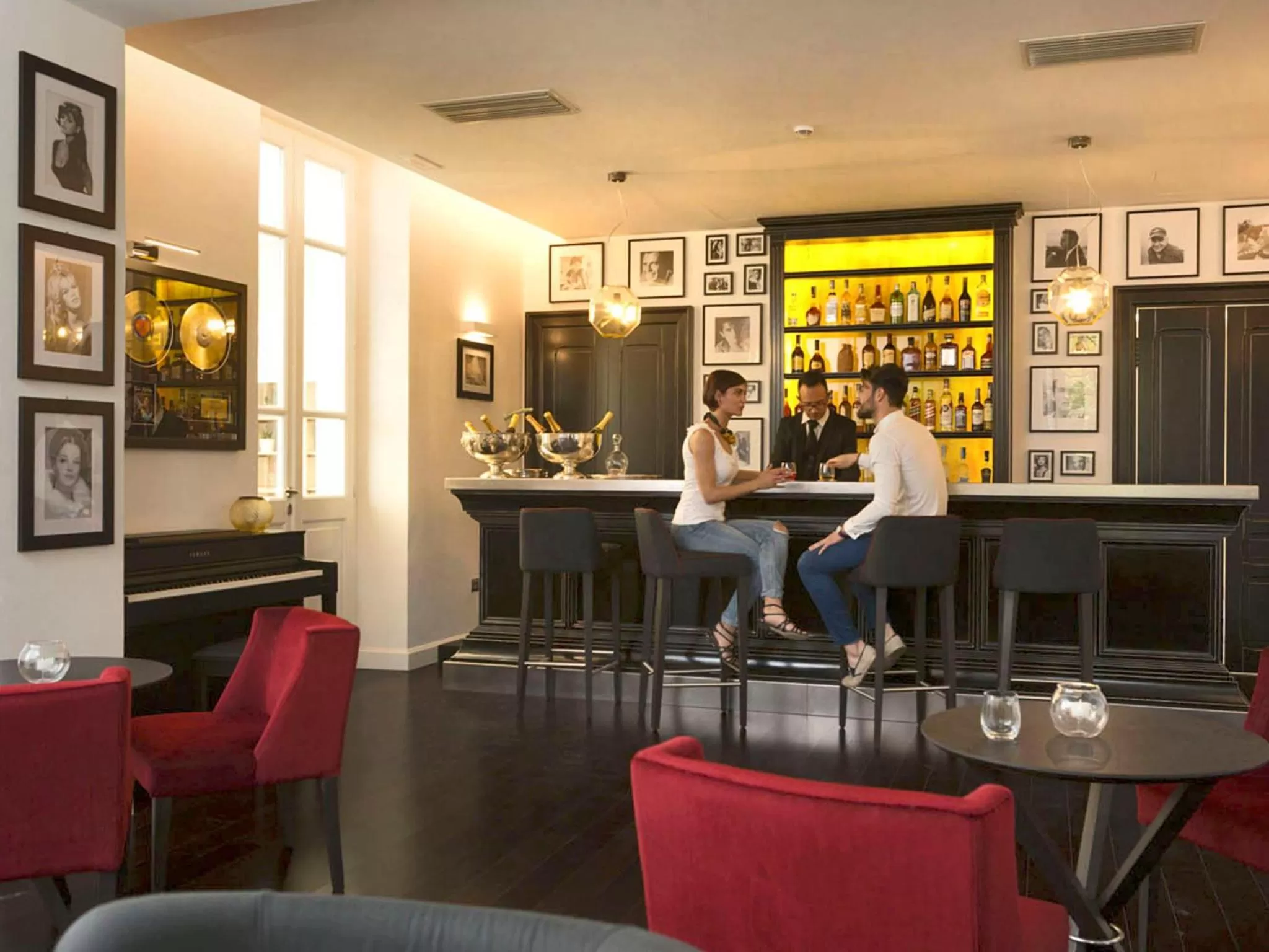 Lounge or bar in Hotel Villa Fanny