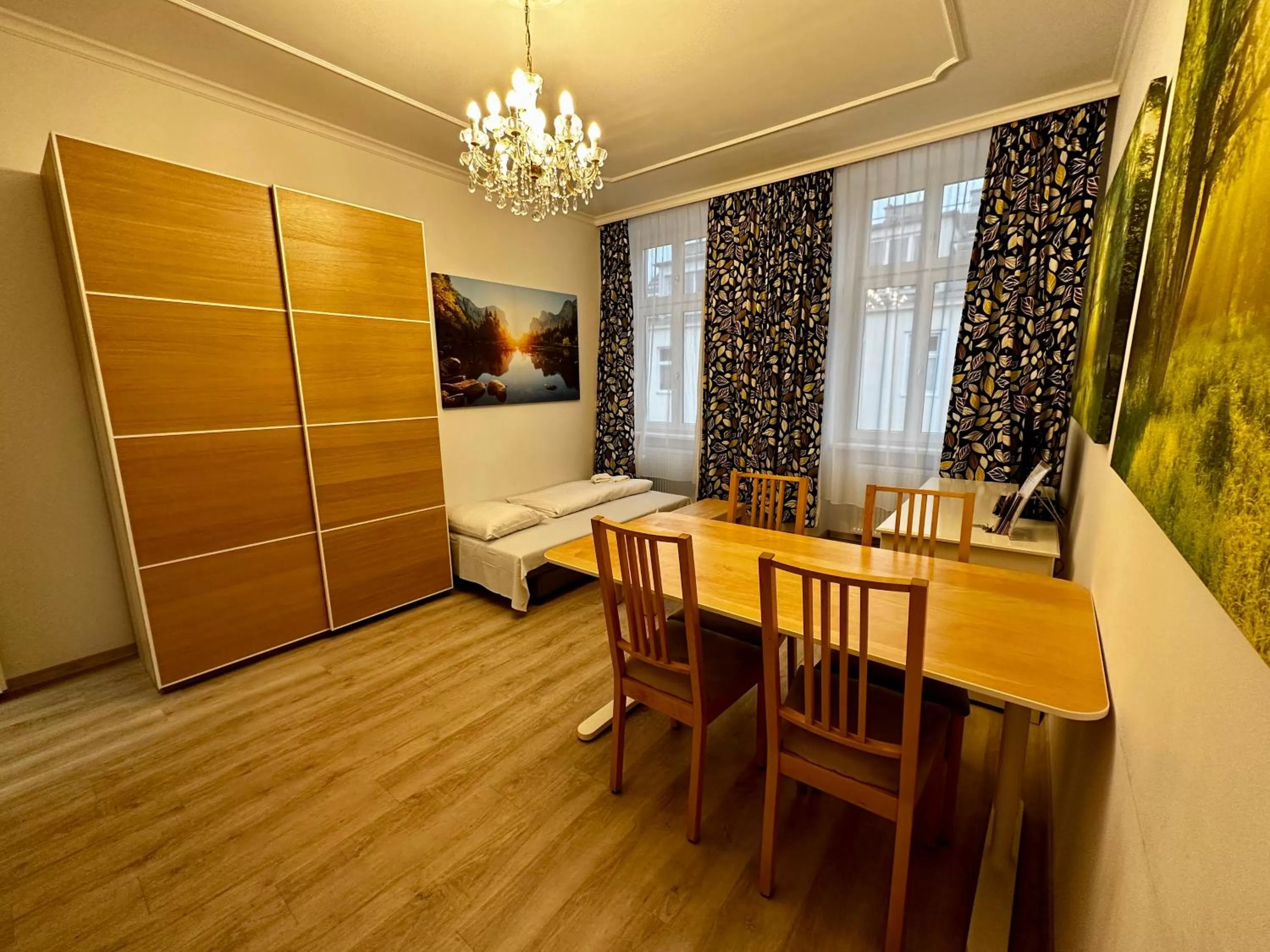 Living room in AJO Apartments - Messe City Flat - Self-Check-in