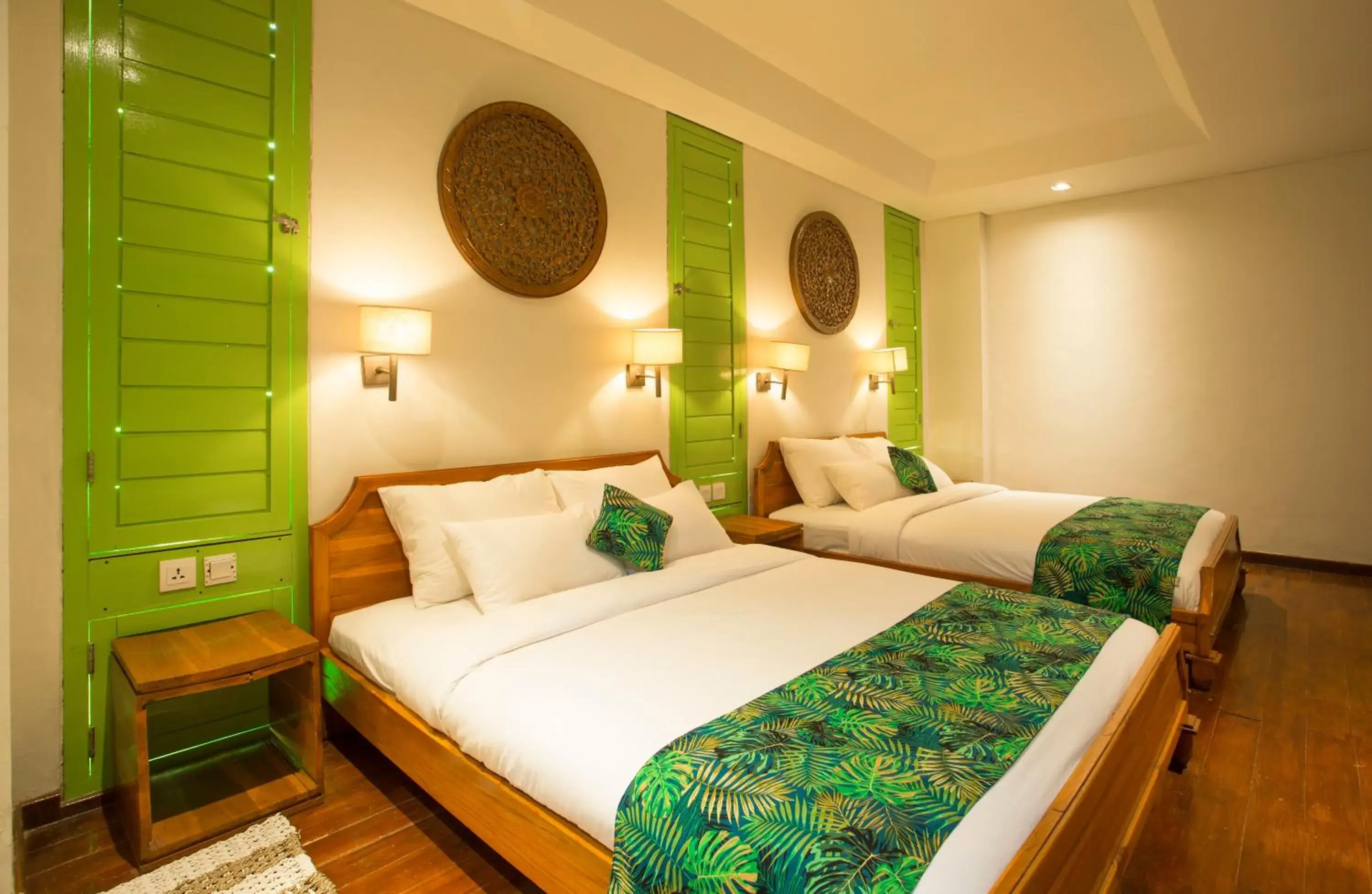 Superior Queen Room with Two Queen Beds in Eco Tree O'tel Superior Queen Room with Two Queen Beds in Eco Tree O'tel