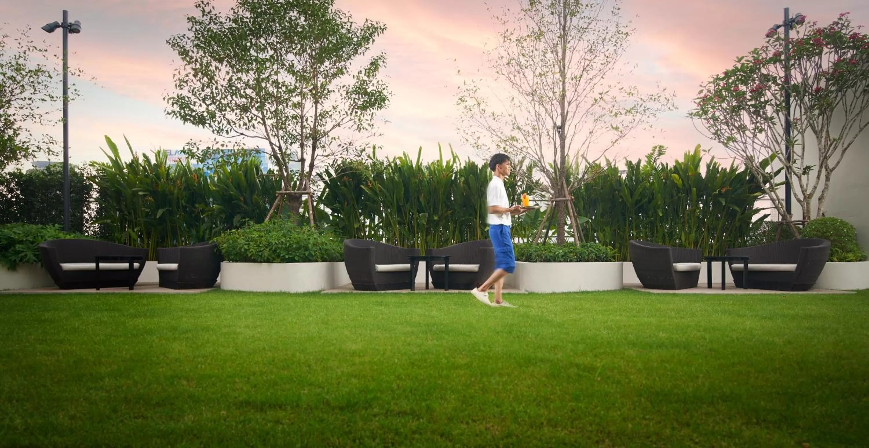 Garden view in Amari Bangkok