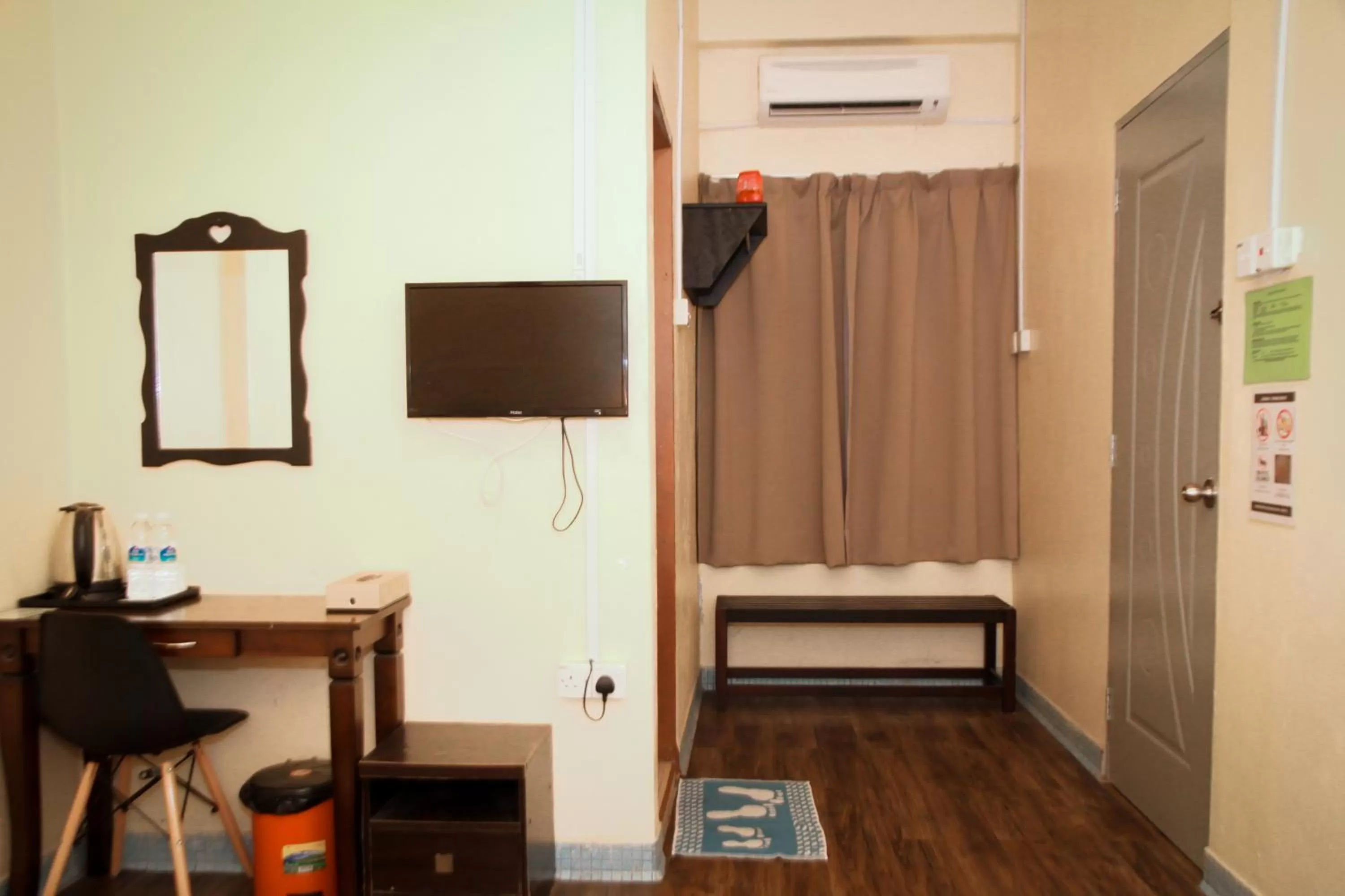 Bed in Myra Hotel Mersing