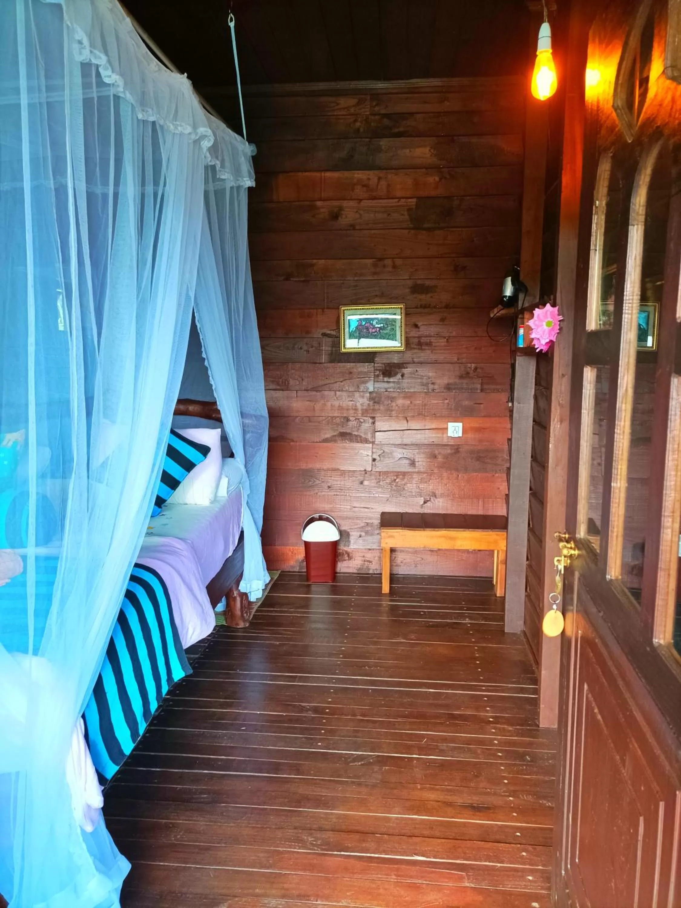 Bedroom in Madushanka Resort