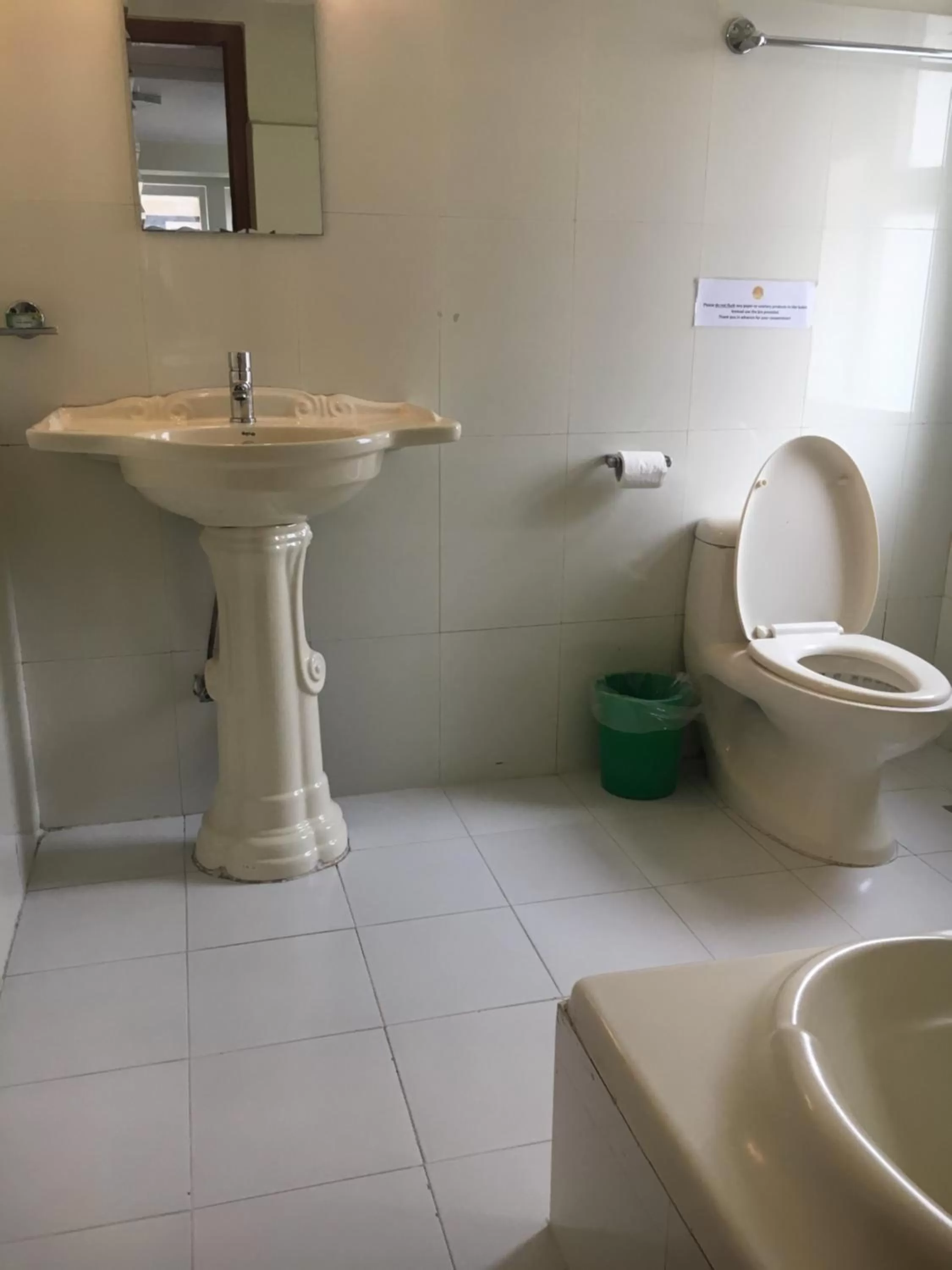 Toilet in Hotel Yambu kathmandu