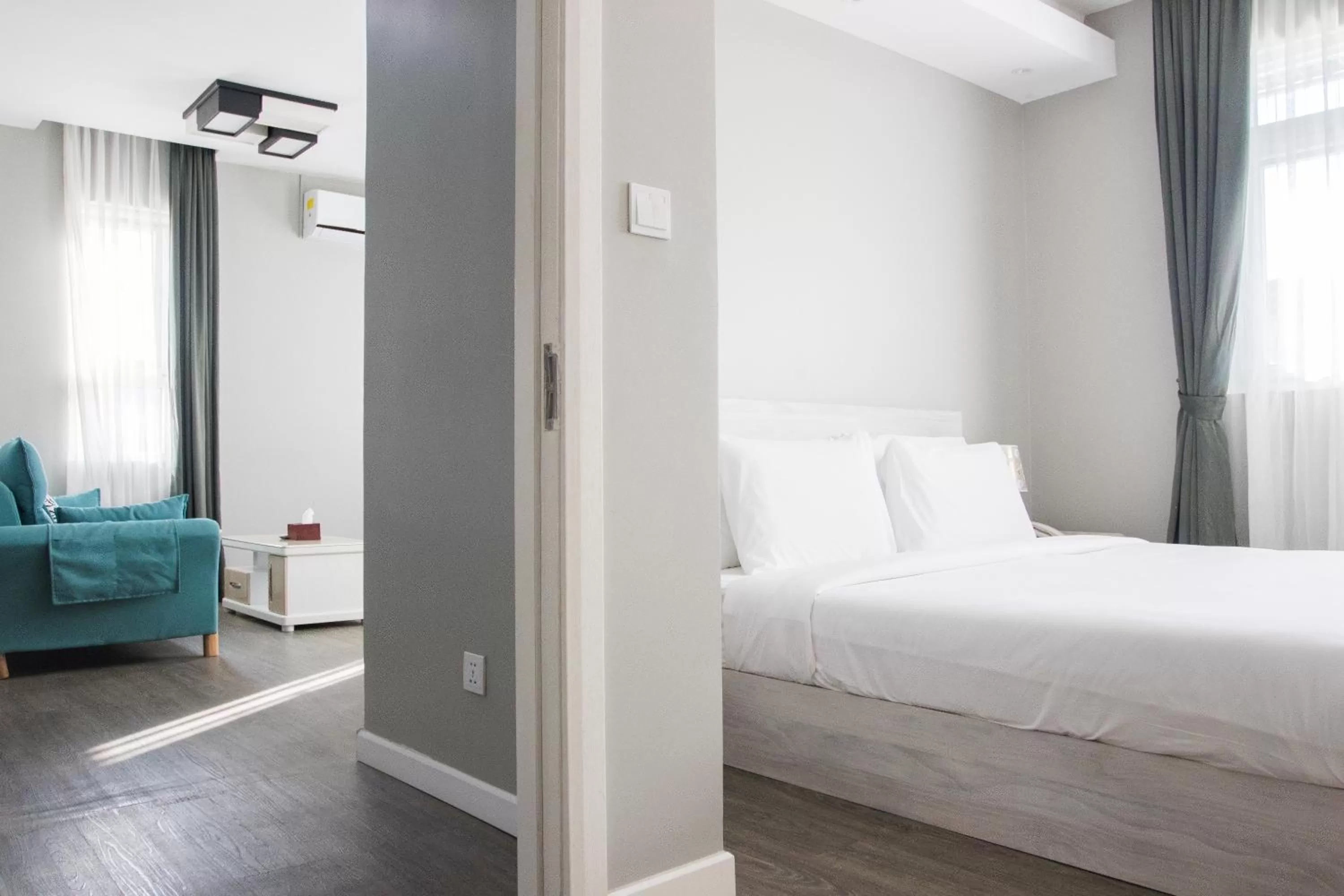 Bed in Cambodian Country Club