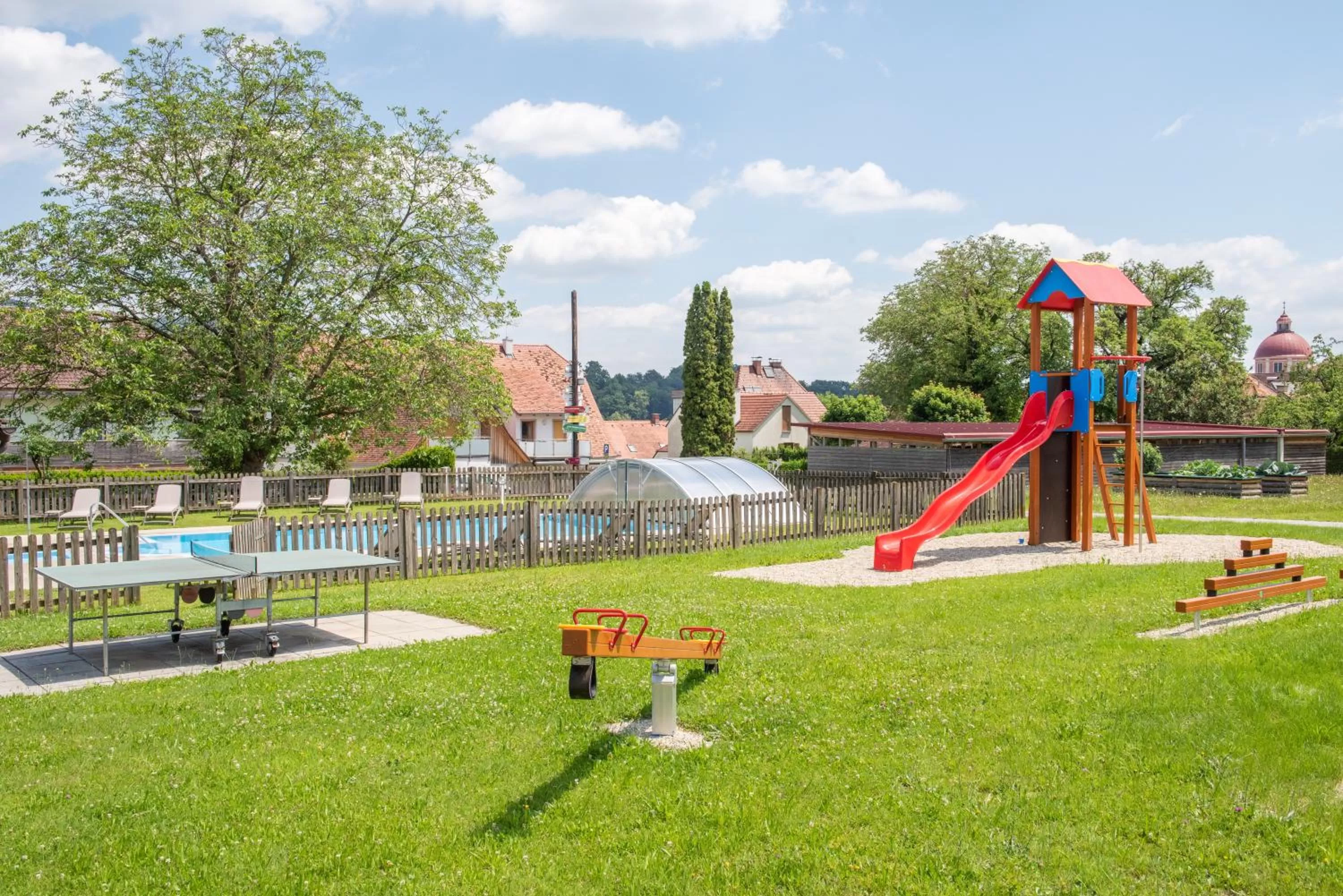 Children play ground, Children's Play Area in Pension Cäcilia