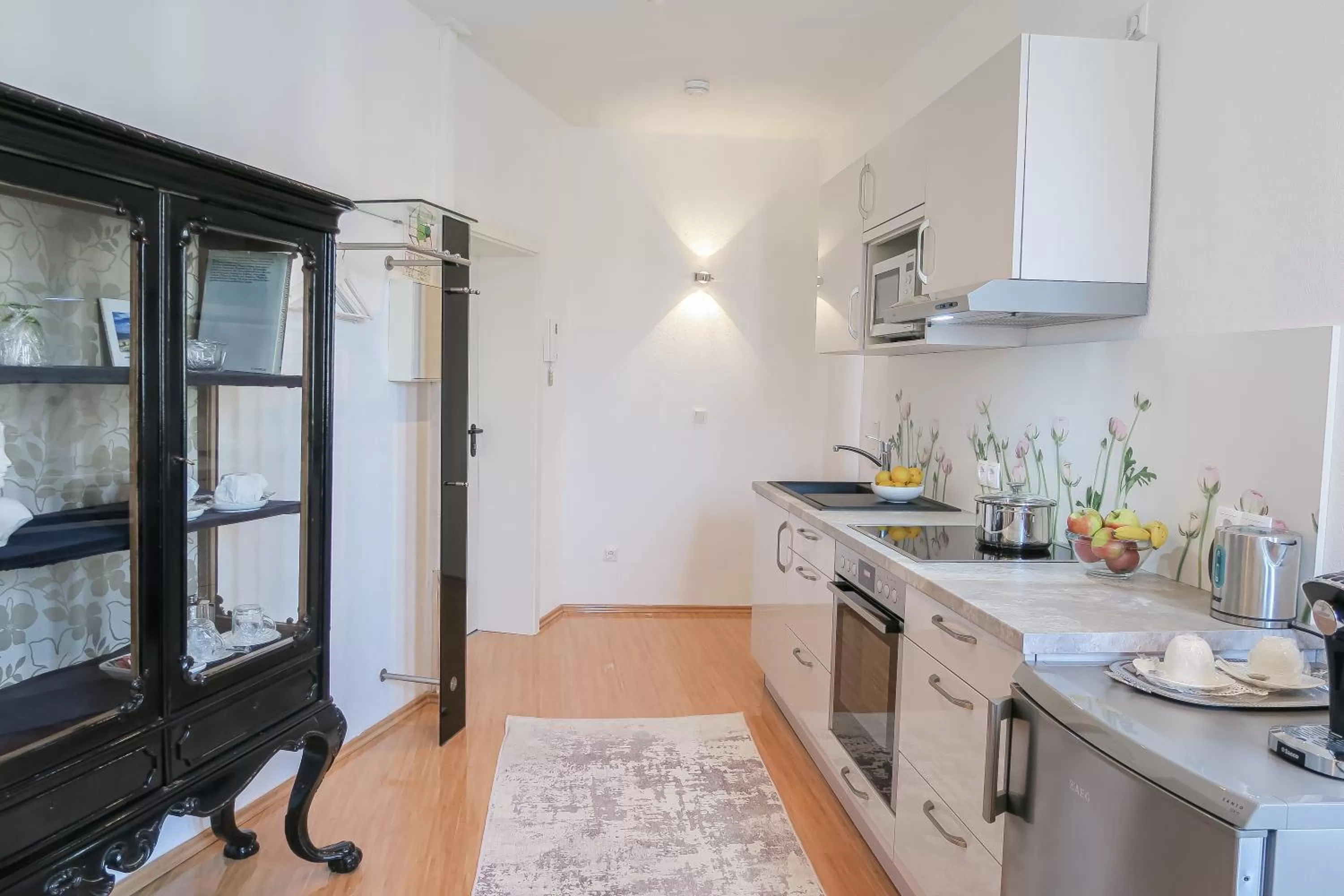 Kitchen or kitchenette, Kitchen/Kitchenette in Apartments am Prinzenplatz - Superior