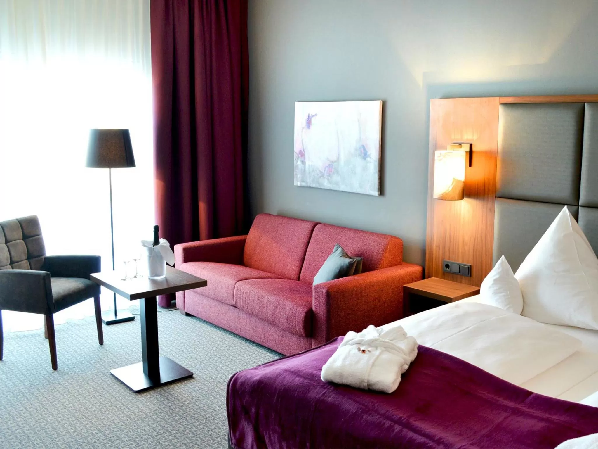 Photo of the whole room, Bed in Sante Royale Hotel- & Gesundheitsresort Bad Langensalza