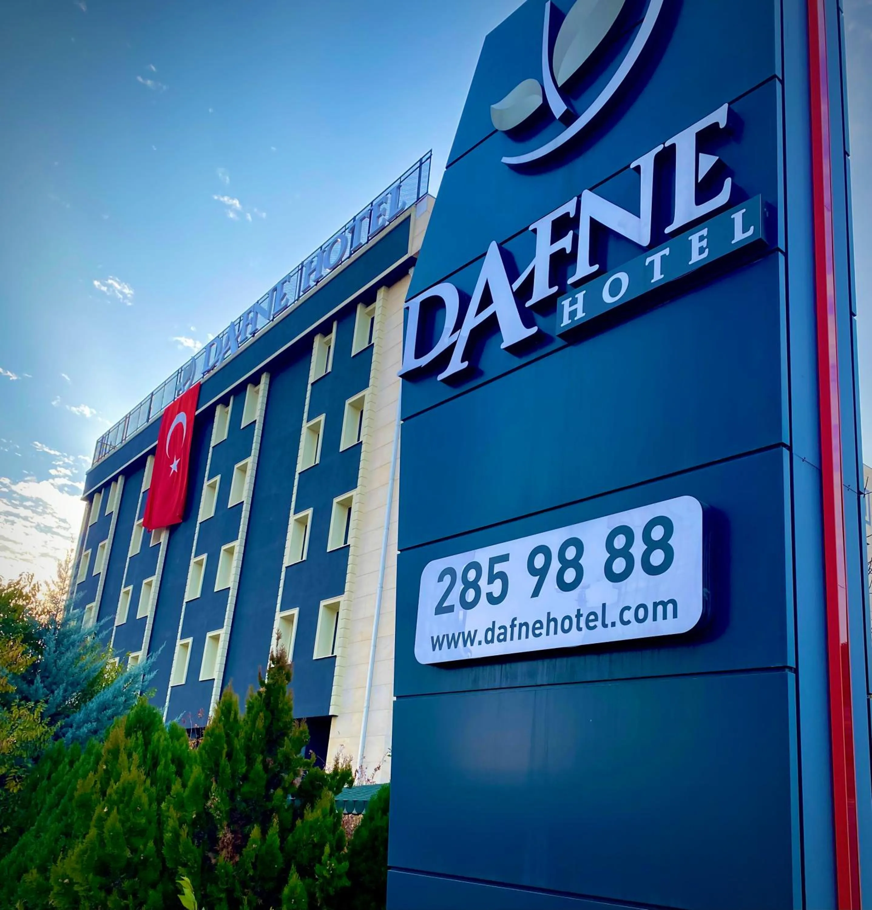 Property building in Dafne Hotel