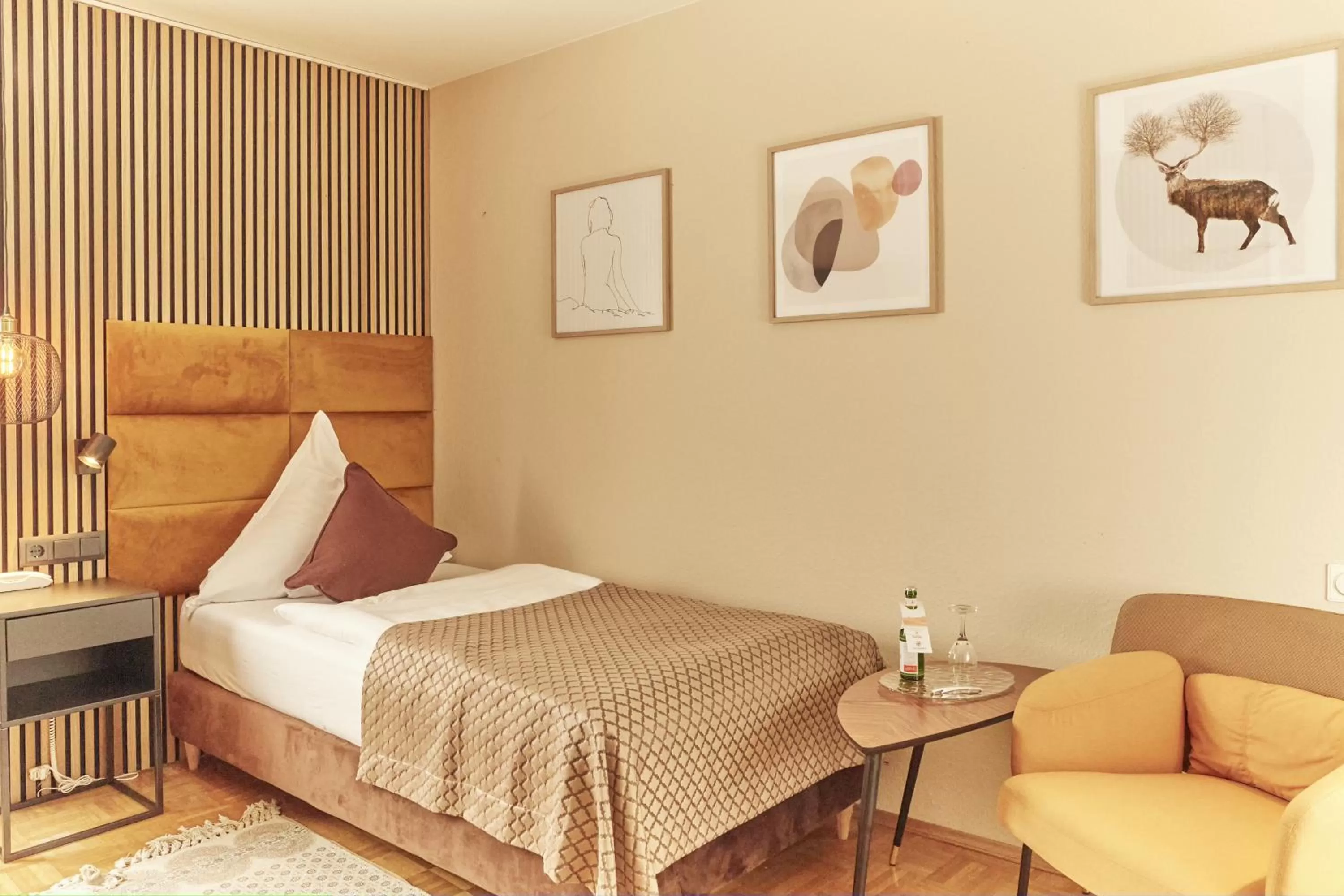 Bed in Hotel van Bebber