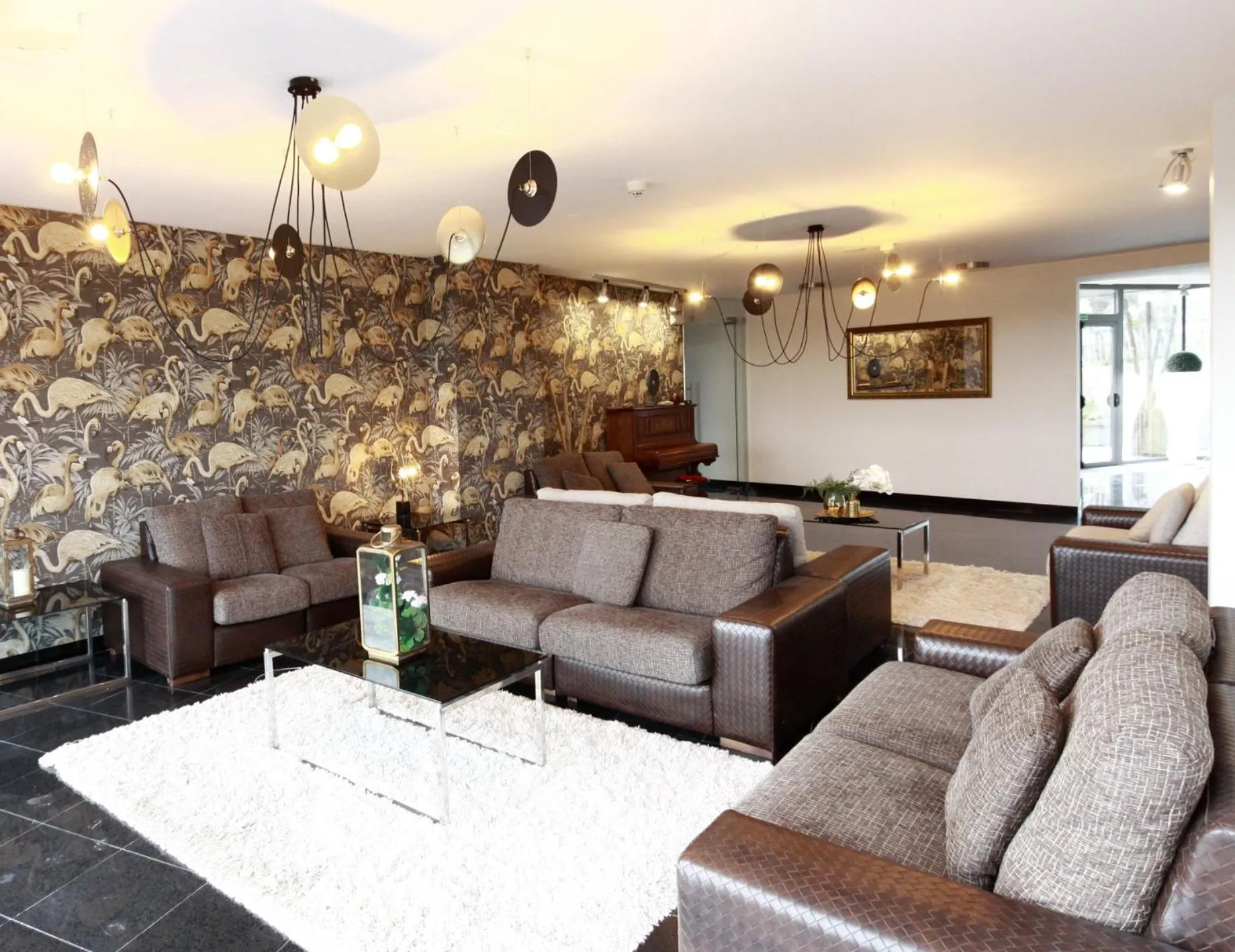 Communal lounge/ TV room in Peregrina Hotel