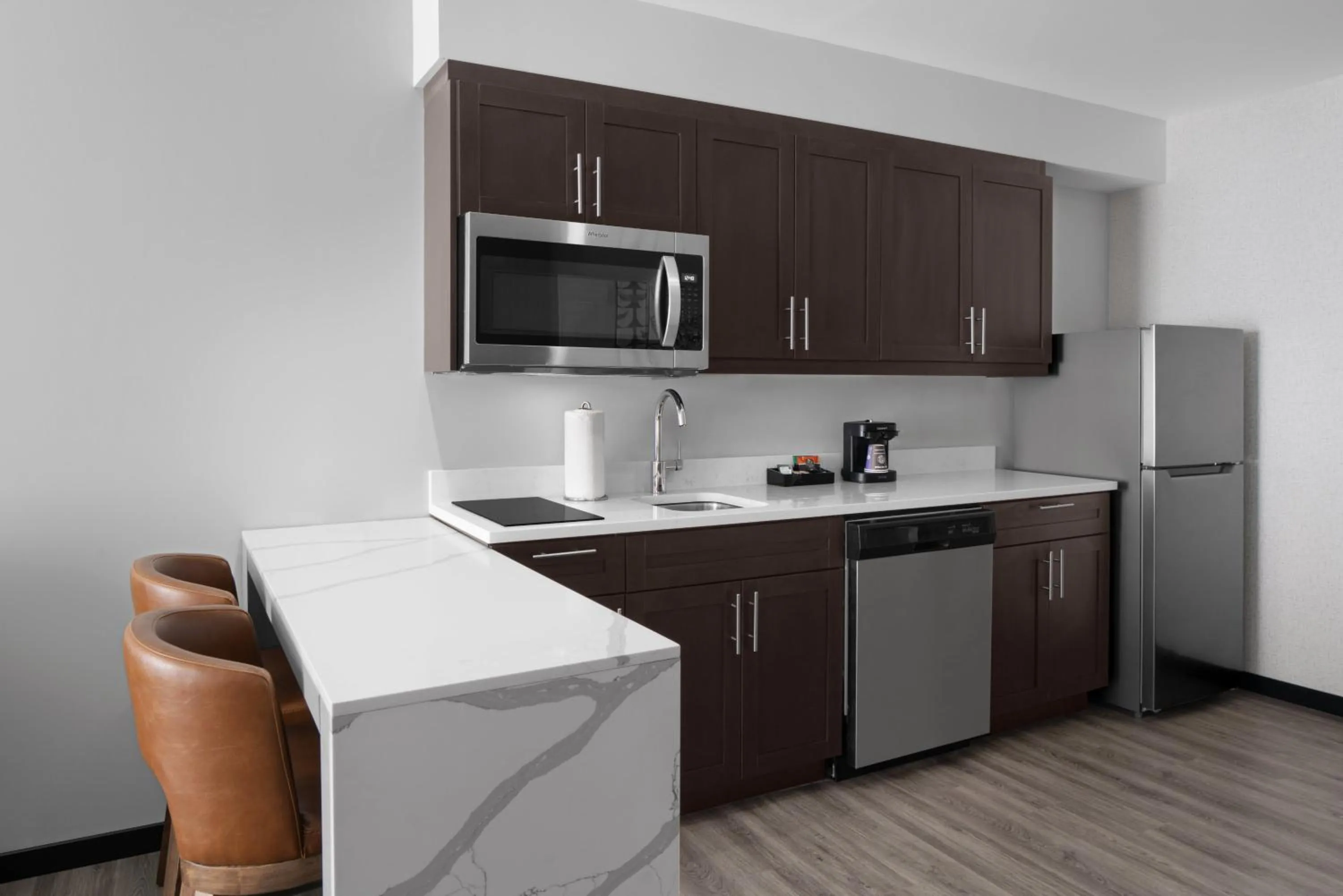 kitchen in Homewood Suites By Hilton Charlotte Uptown First Ward