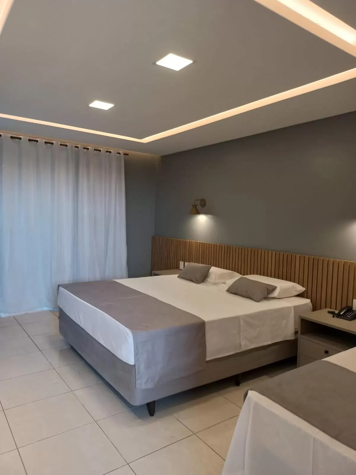 Bed in Hotel Adventure São Luís