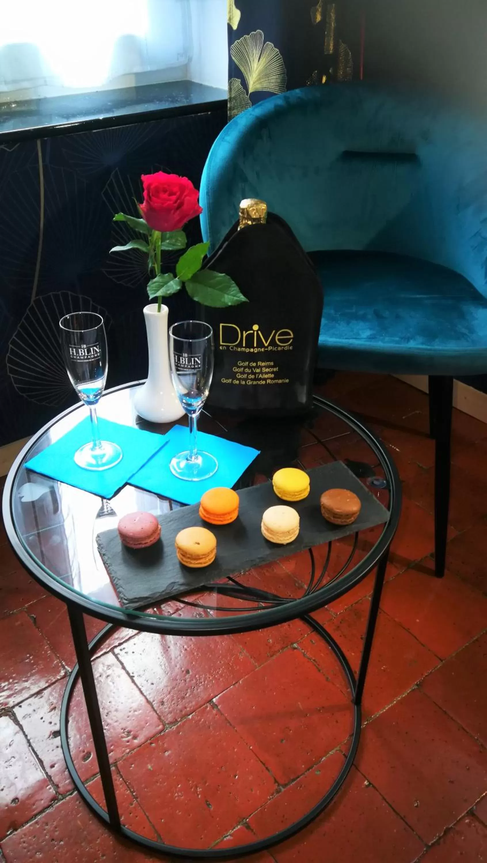 Living room in Au repos de la licorne