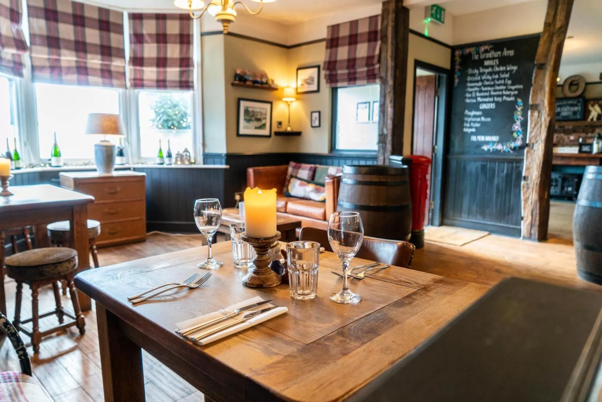 Restaurant/places to eat in Grantham Arms