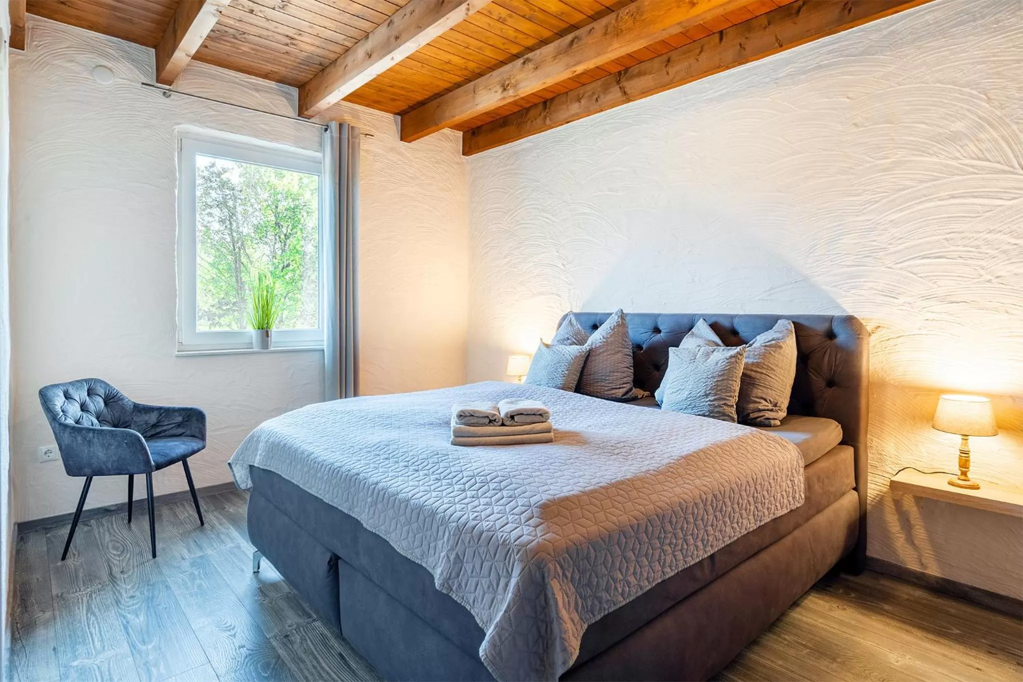 Bed in Villa Moorstern