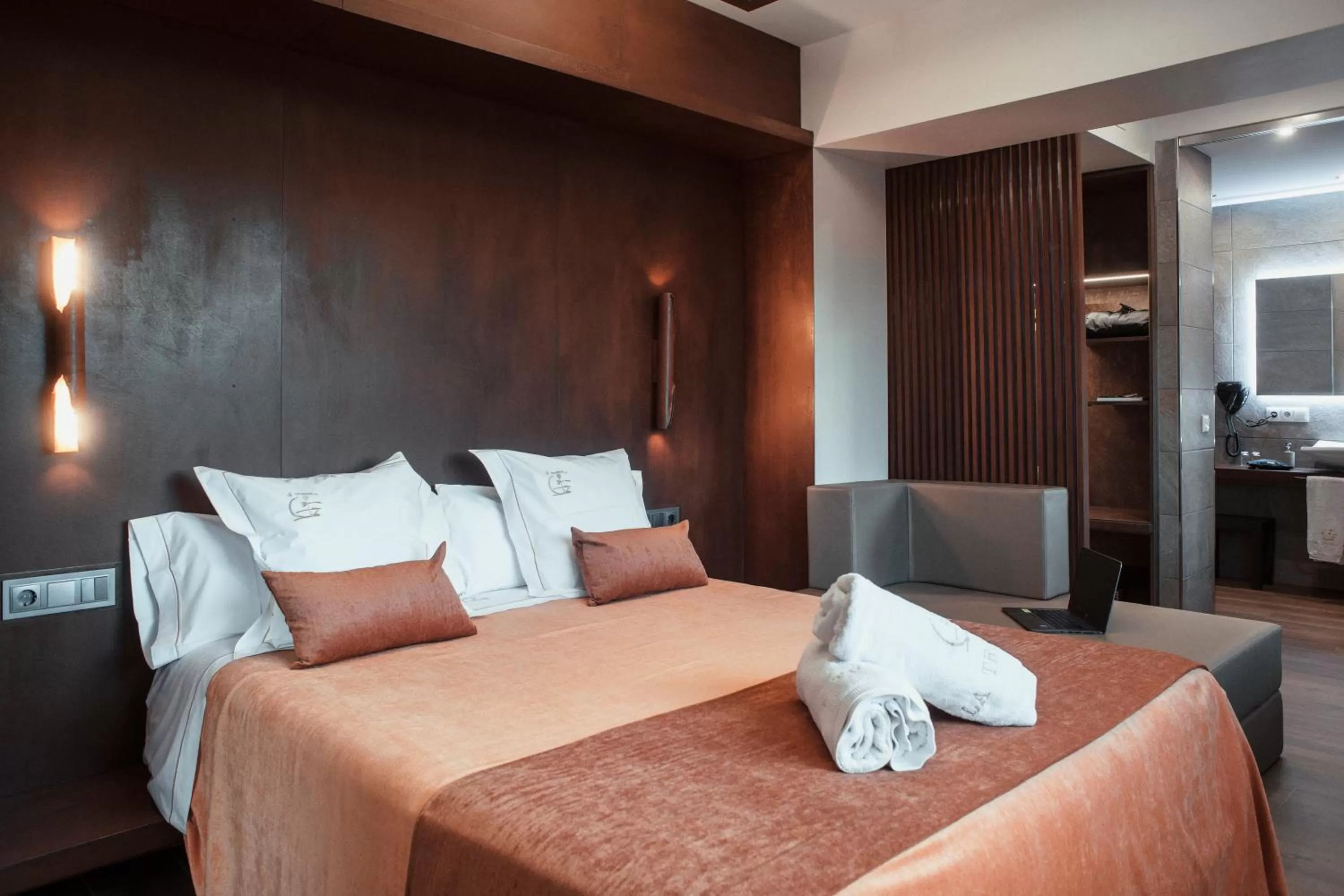 Photo of the whole room, Bed in La Trobada Hotel Boutique