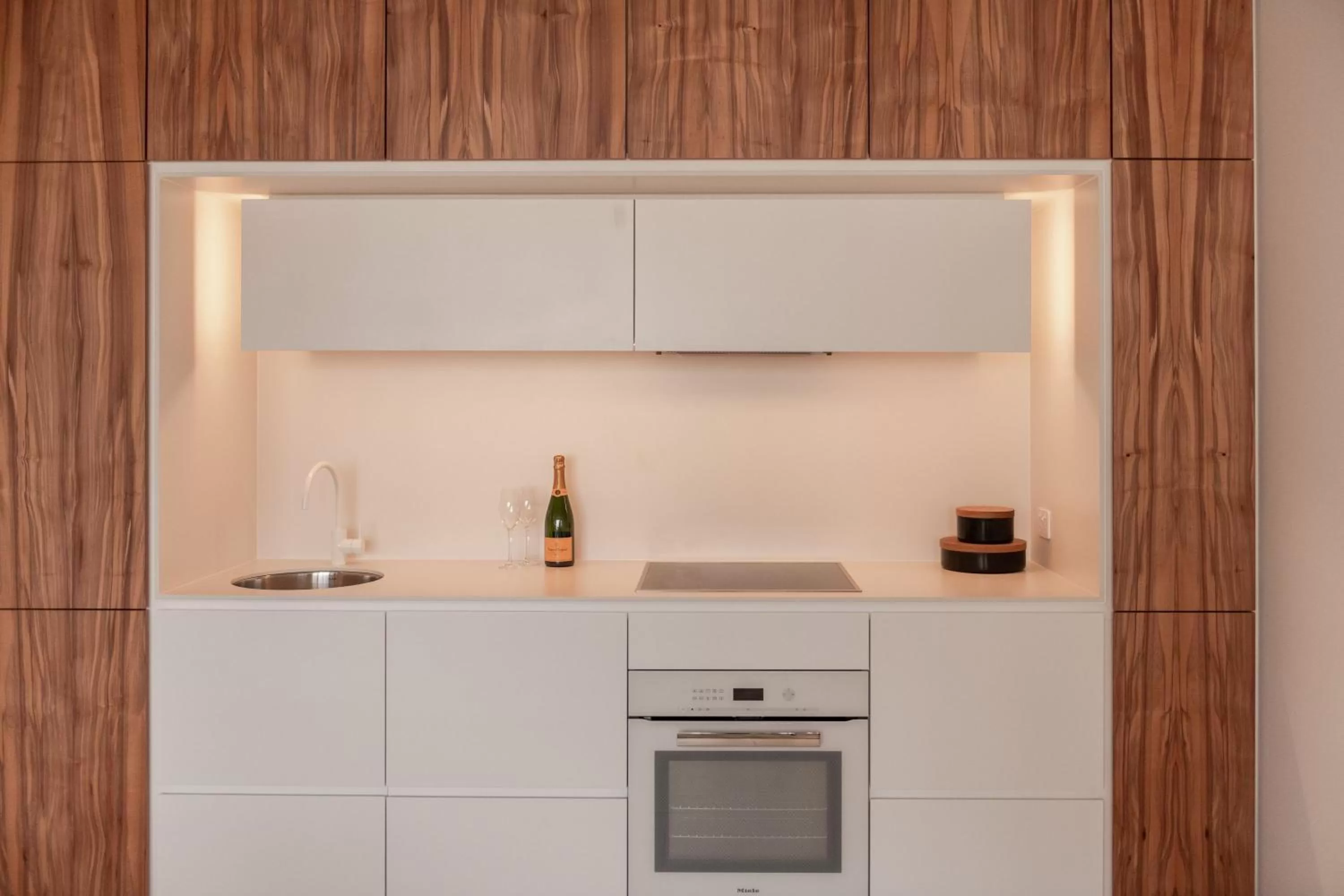 Kitchen or kitchenette in Hotel Ravesis