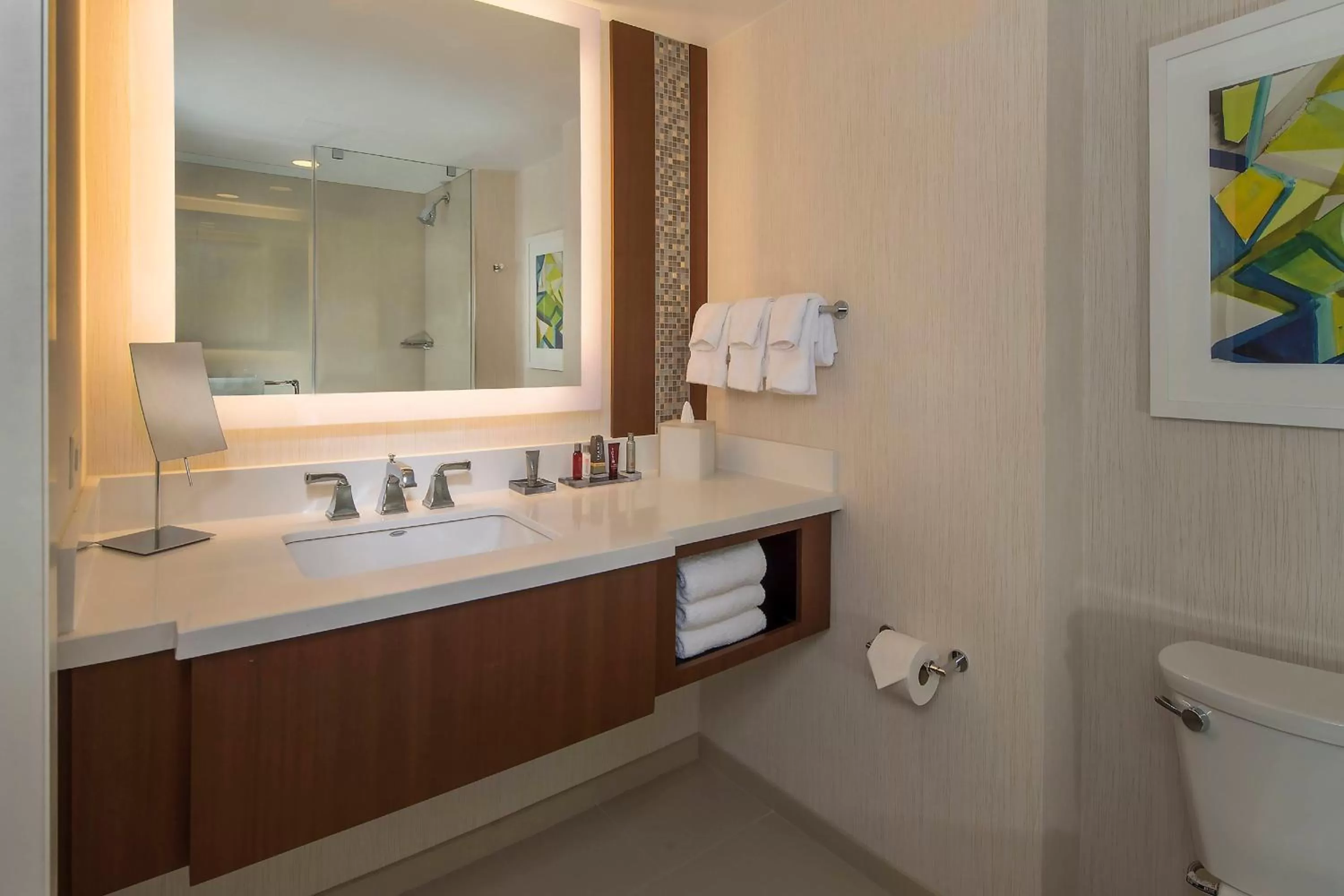 Bathroom in Marriott Marquis Washington, DC