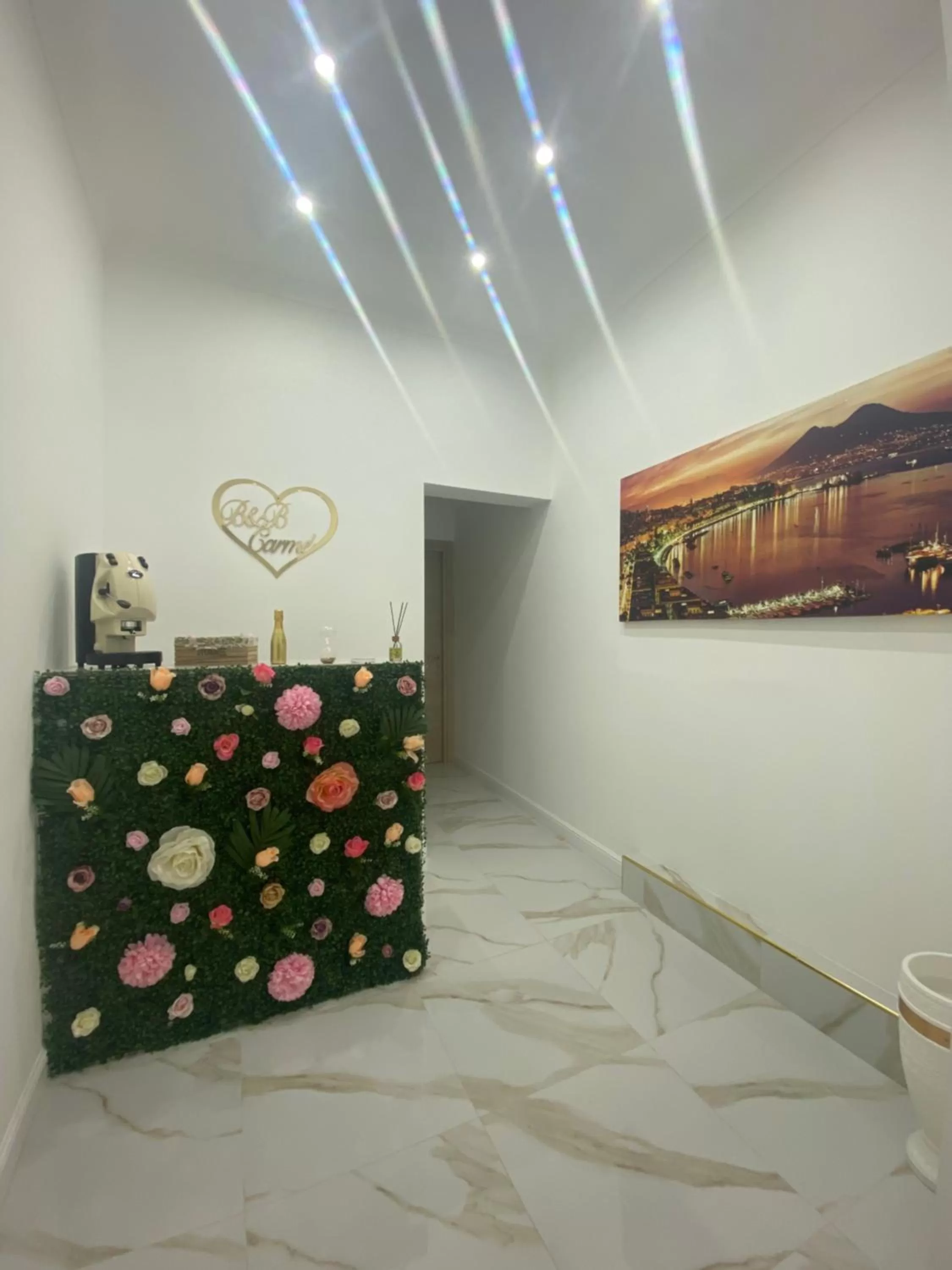 Lobby or reception in B&B Carmé