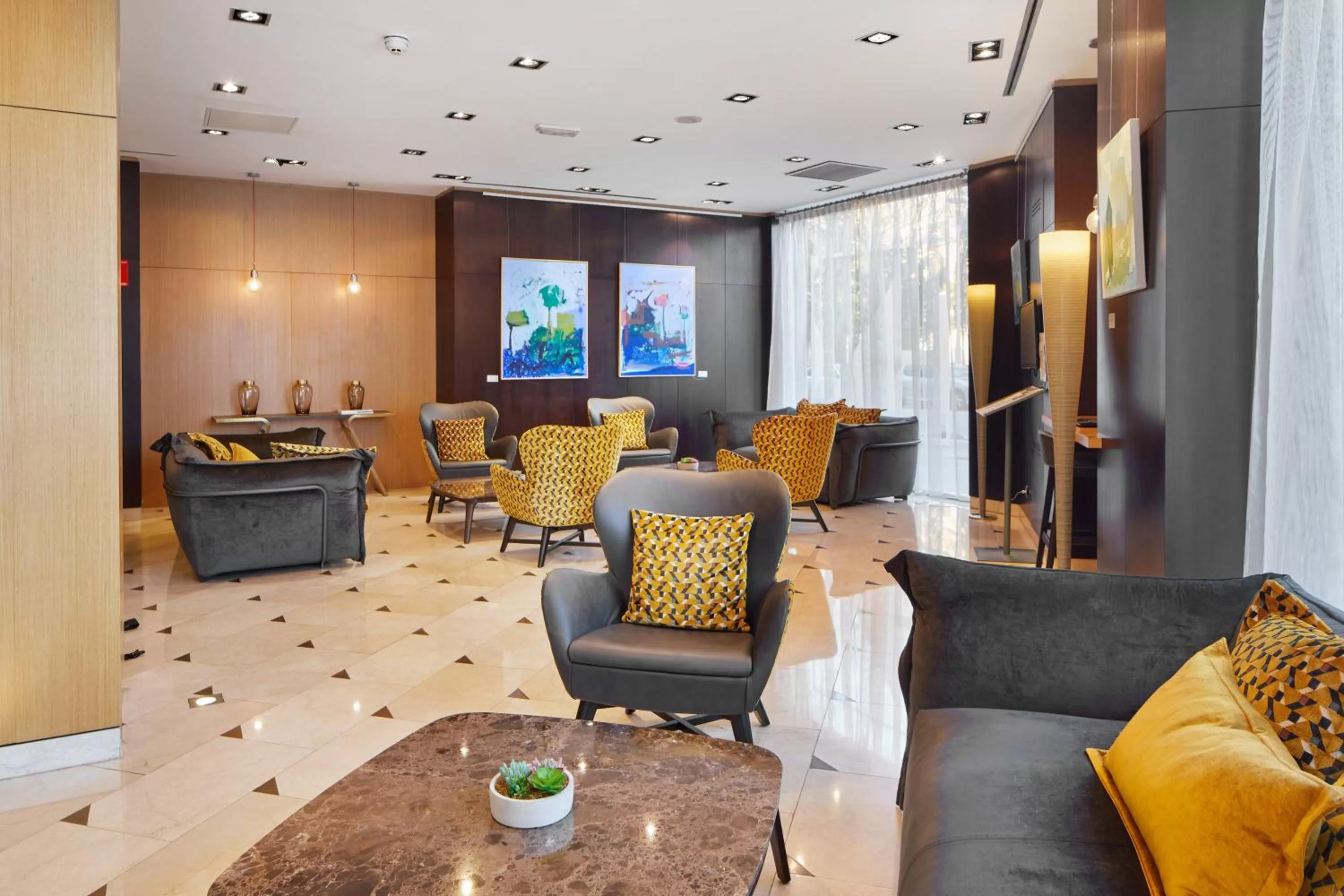 Living room in Eurostars Monumental