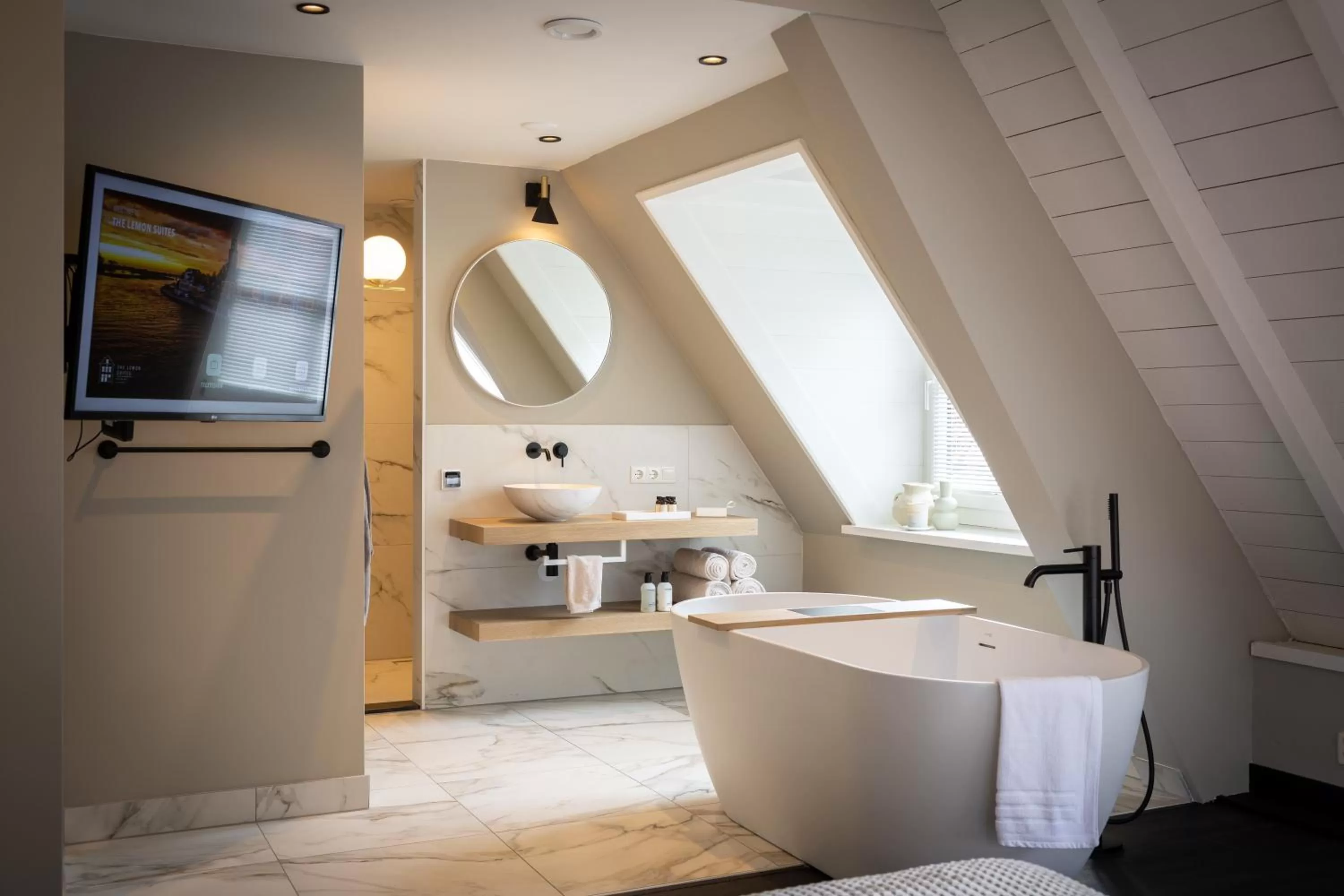 Bathroom in The Lemon Suites