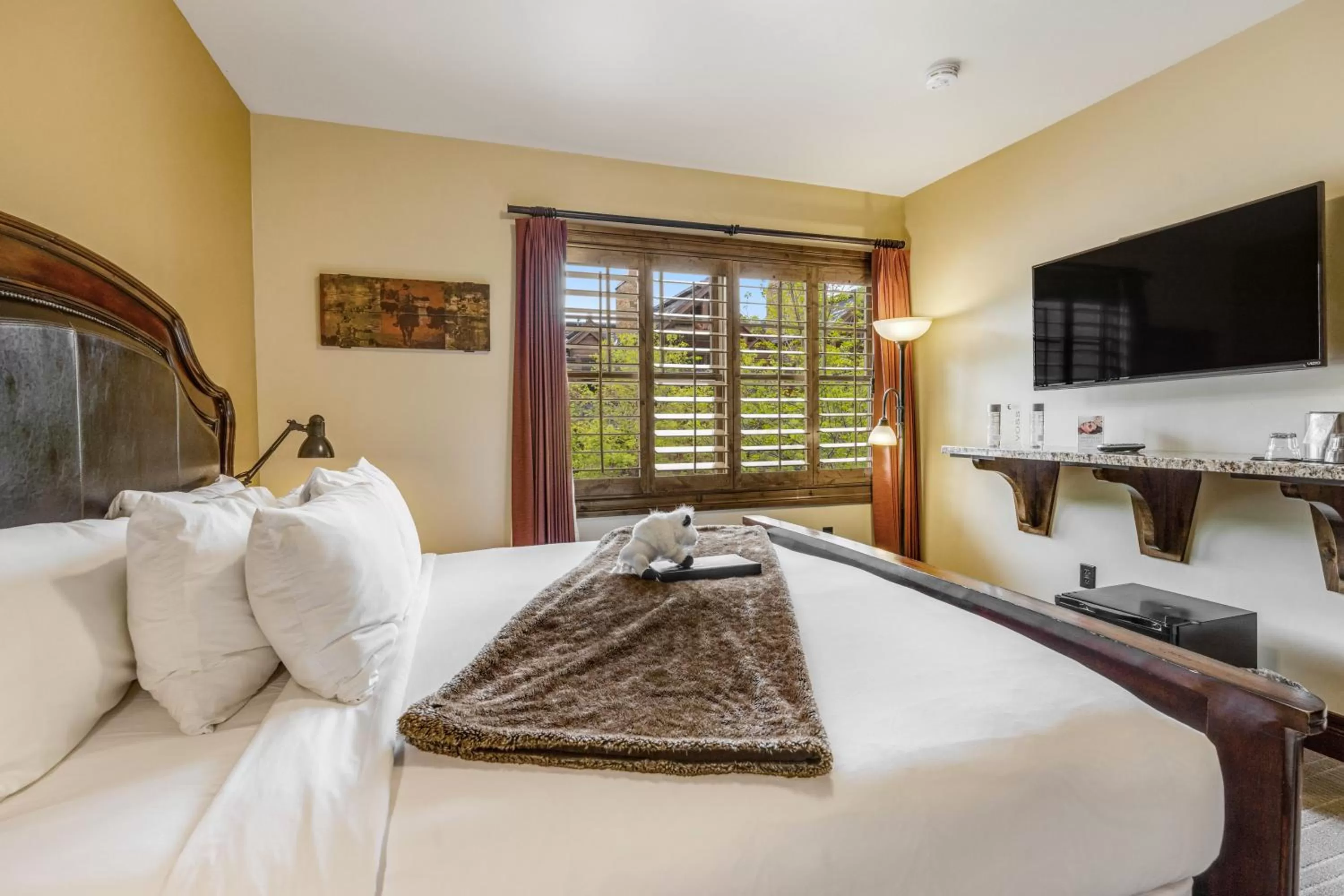 Bed in The White Buffalo Club