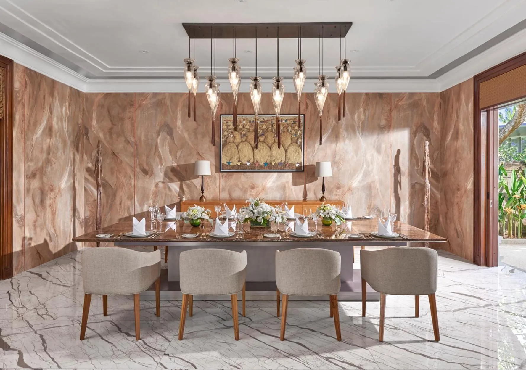 Living room in Suites & Villas at Sofitel Bali