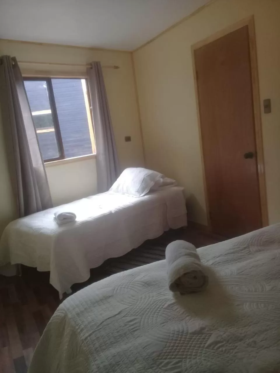 Bed in Cabanas Senderos Puyuhuapi