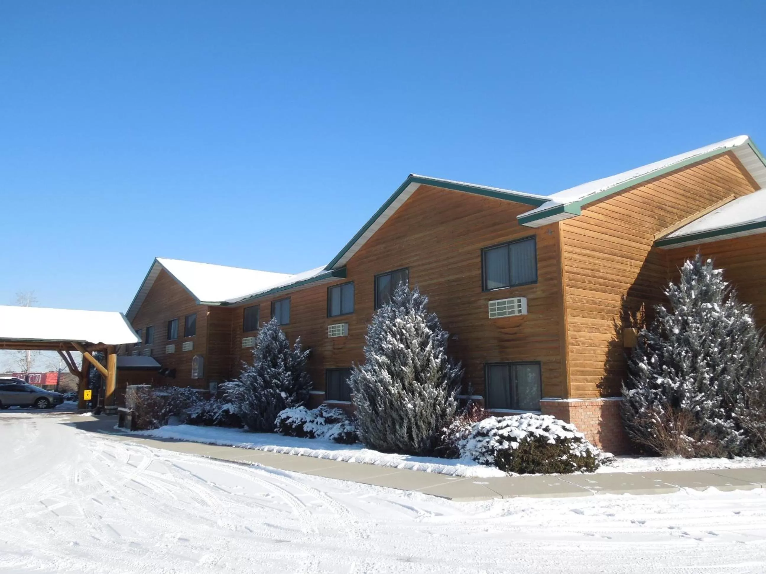 Property building in Inn at Lander, Travelodge by Wyndham