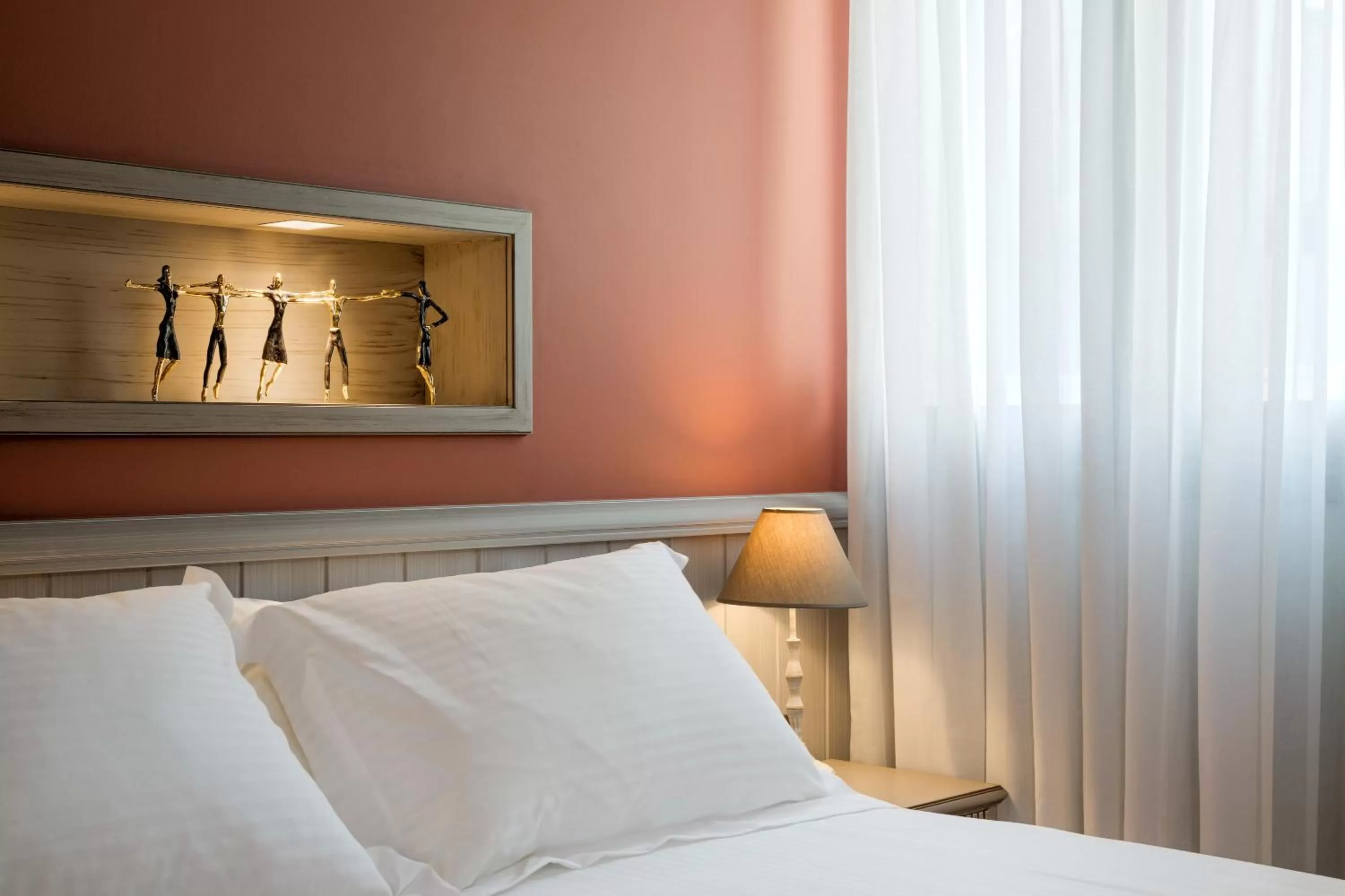 Decorative detail, Bed in Estia Boutique Apartments