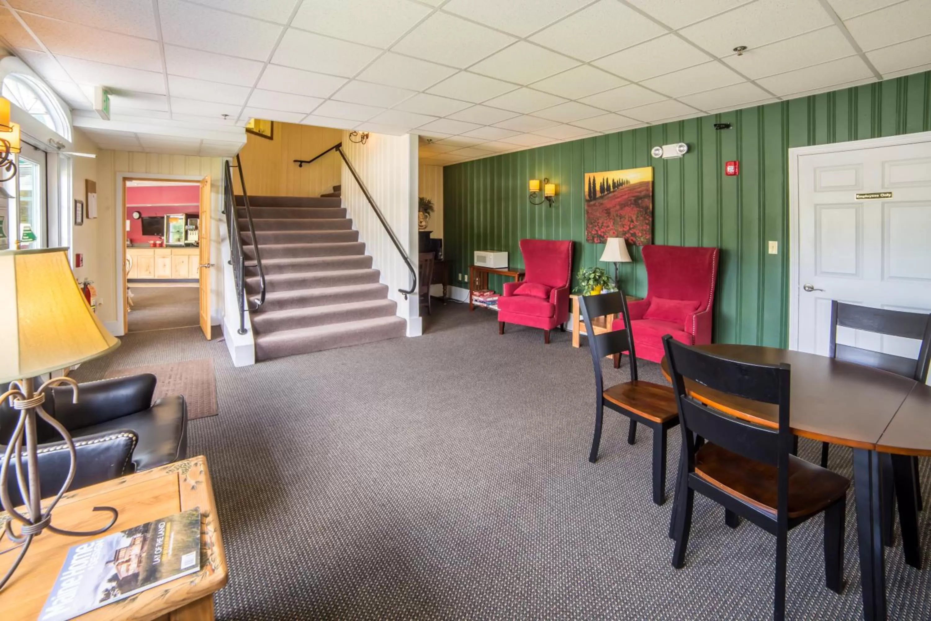 Lobby or reception in The Lodge at Poland Spring Resort