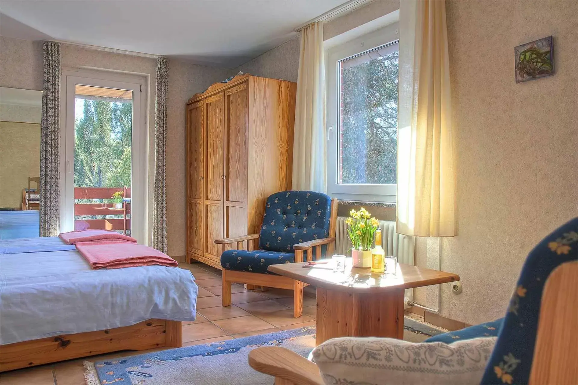 Standard Double Room - single occupancy - Birke in Biohotel Spöktal Standard Double Room - single occupancy - Birke in Biohotel Spöktal