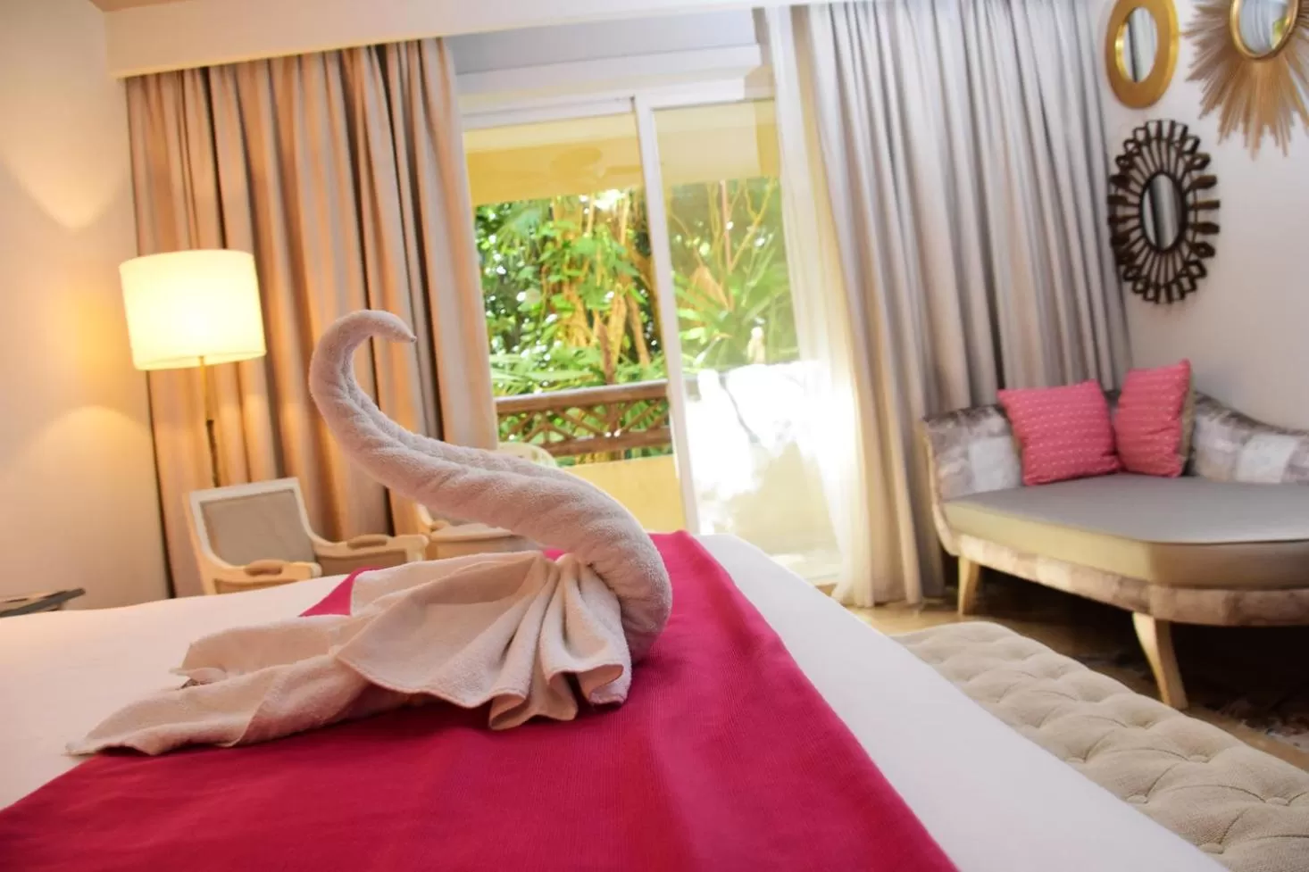 Photo of the whole room, Bed in Catalonia Riviera Maya Resort & Spa- All Inclusive