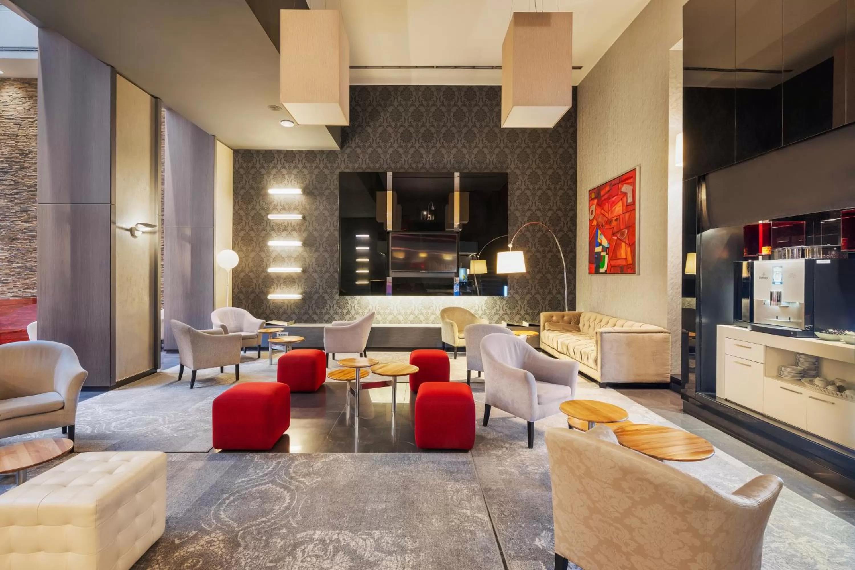 Living room in Eurostars Palazzo Zichy