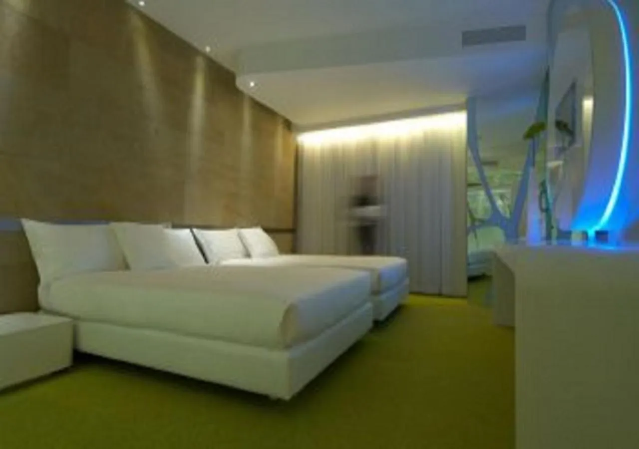 Bed in A Point Arezzo Park Hotel