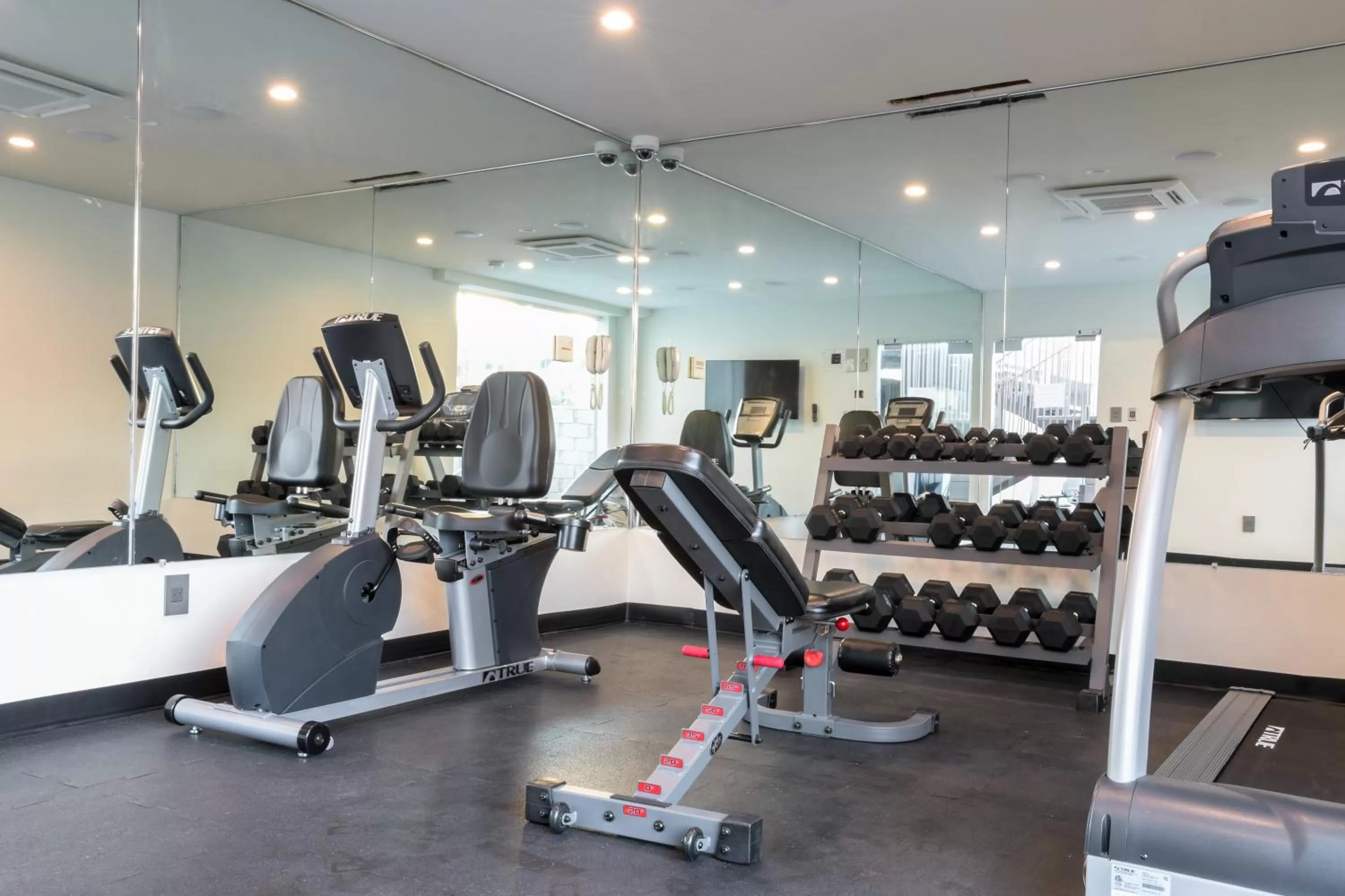 Fitness centre/facilities in Hotel Xilo Glendale