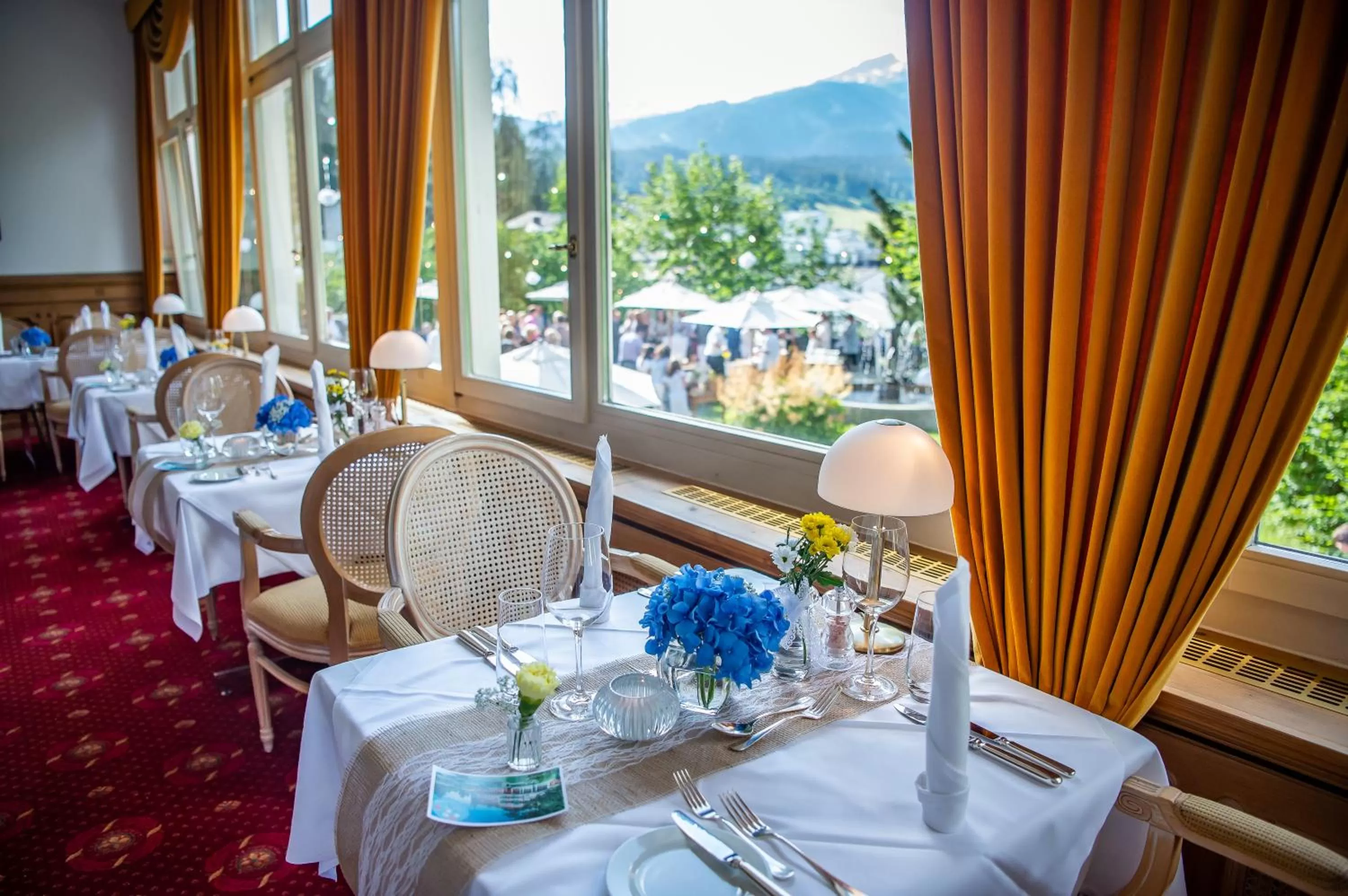 Restaurant/places to eat in Romantik Hotel Schweizerhof & Spa Flims