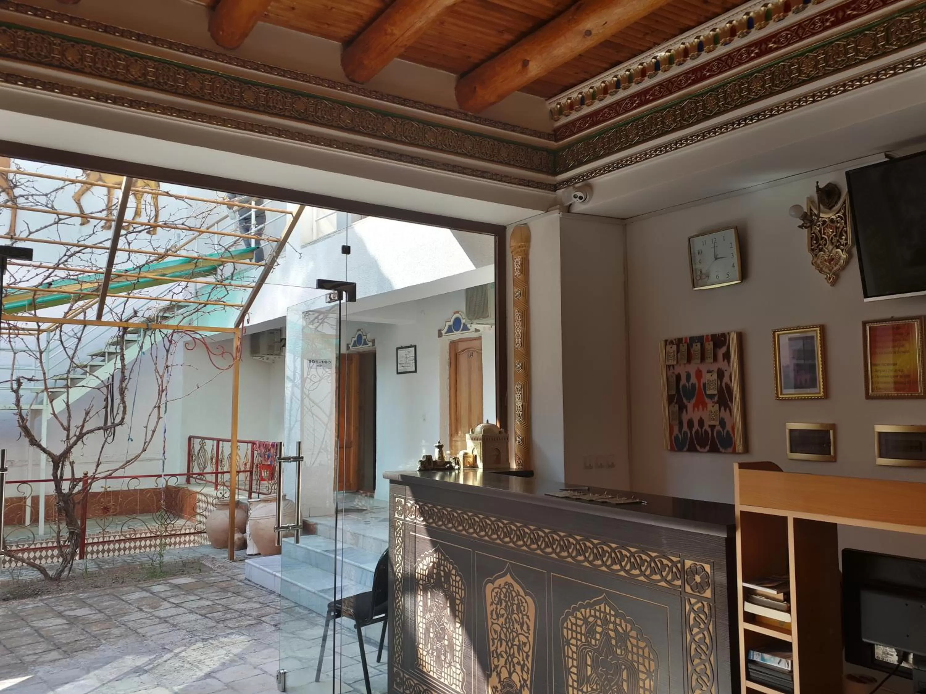 Lobby or reception in Samani Bukhara