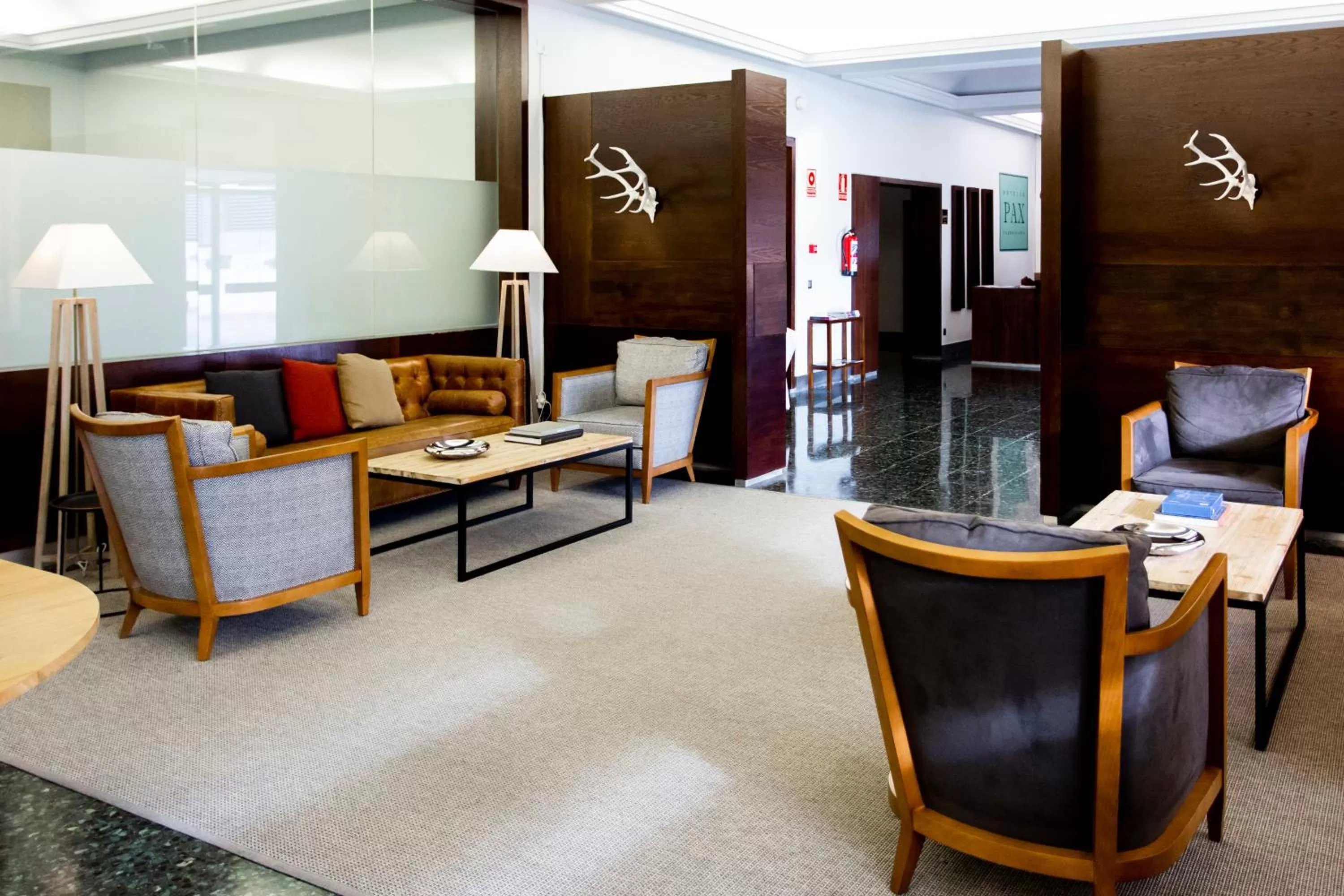 Living room in Hotel Pax Guadalajara