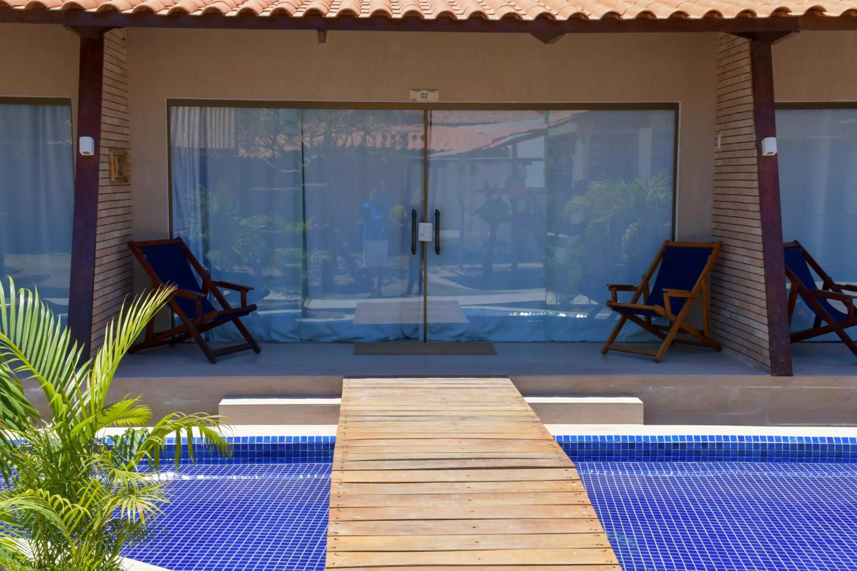 Swimming Pool in Pousada Sol e Mar