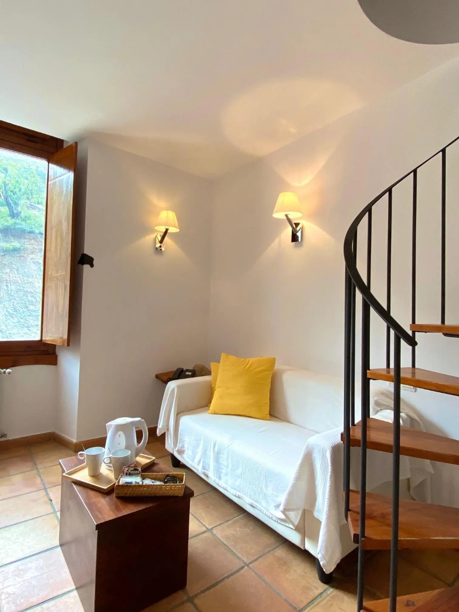 Coffee/tea facilities, Bed in Complejo Turístico La Garganta