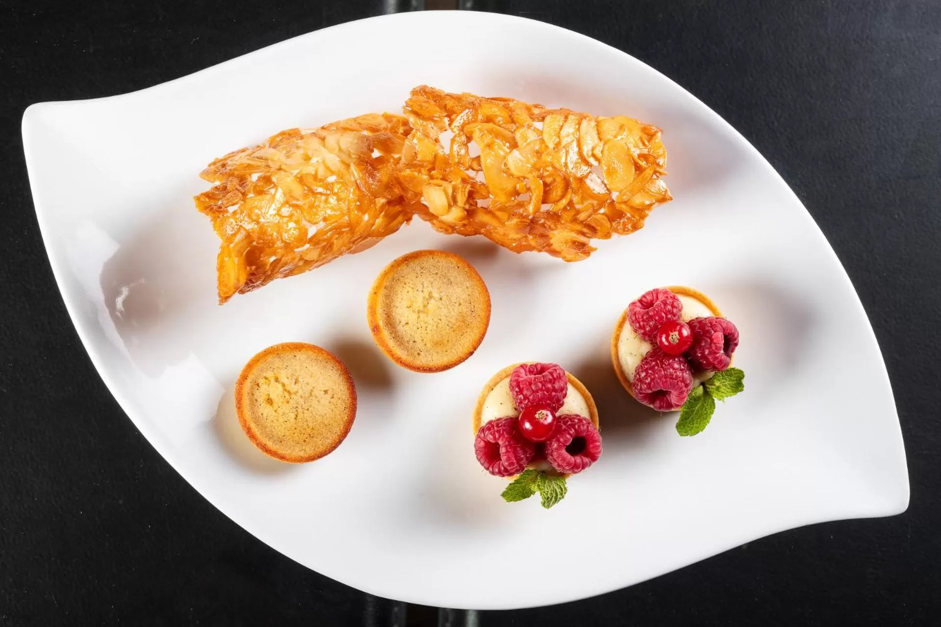 Food close-up in Le Pré du Moulin - Maison Alonso - Hôtel & Restaurant